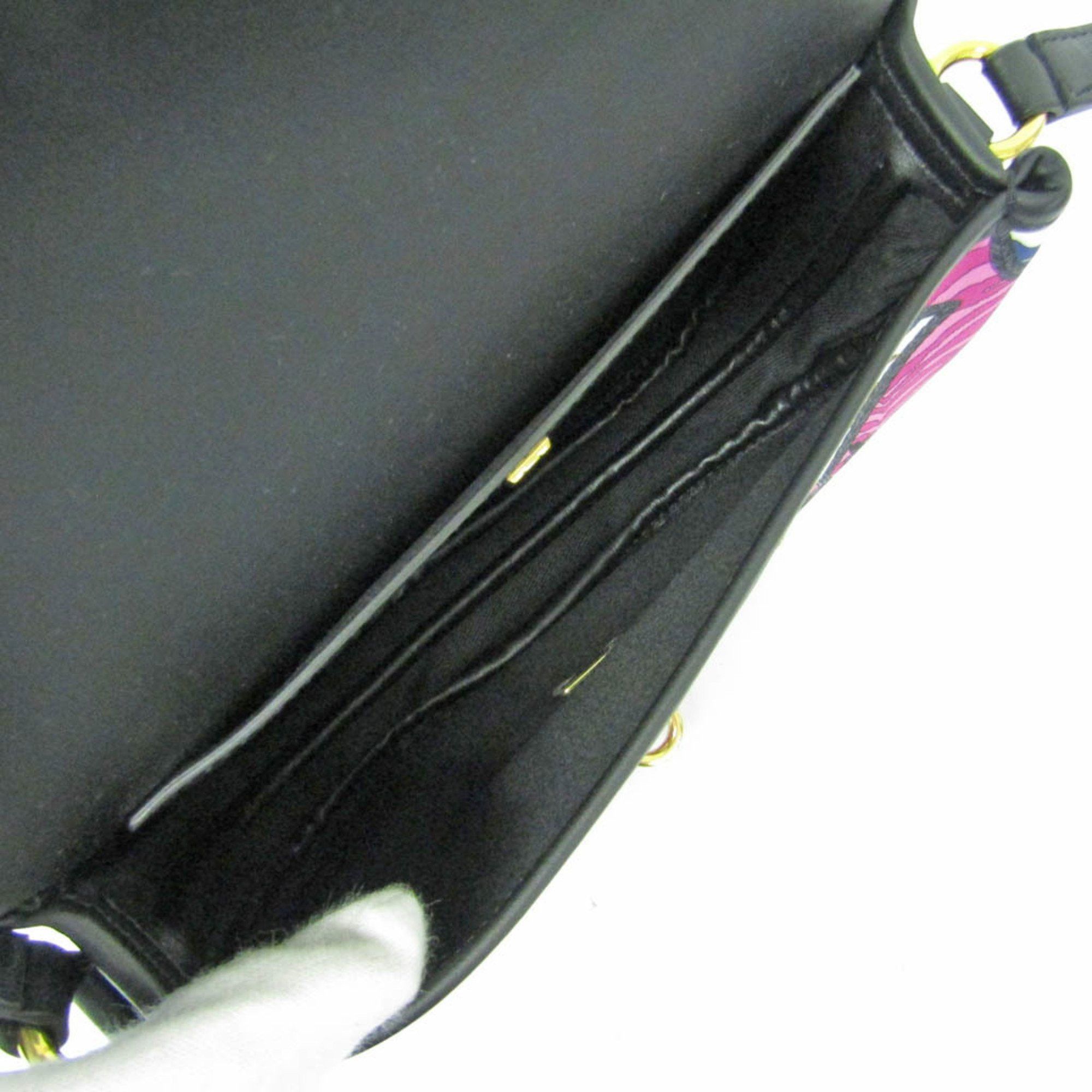 Salvatore Ferragamo Gancini Multicolour Leather Shoulder Bag (Pre-Owned) Size ONE SIZE - 12 Thumbnail