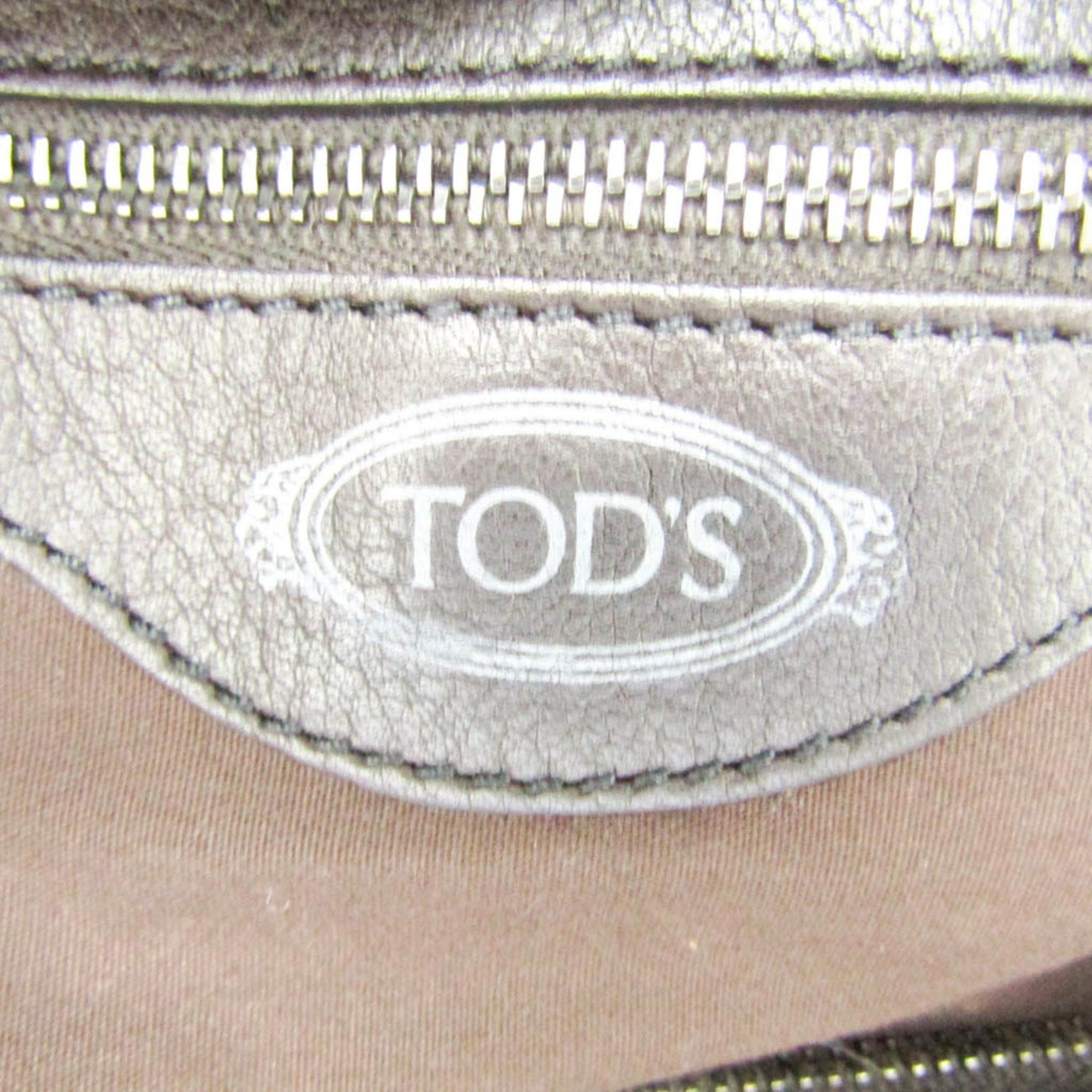 Tod's Brown Leather Handbag (Pre-Owned) Size ONE SIZE - 6 Thumbnail