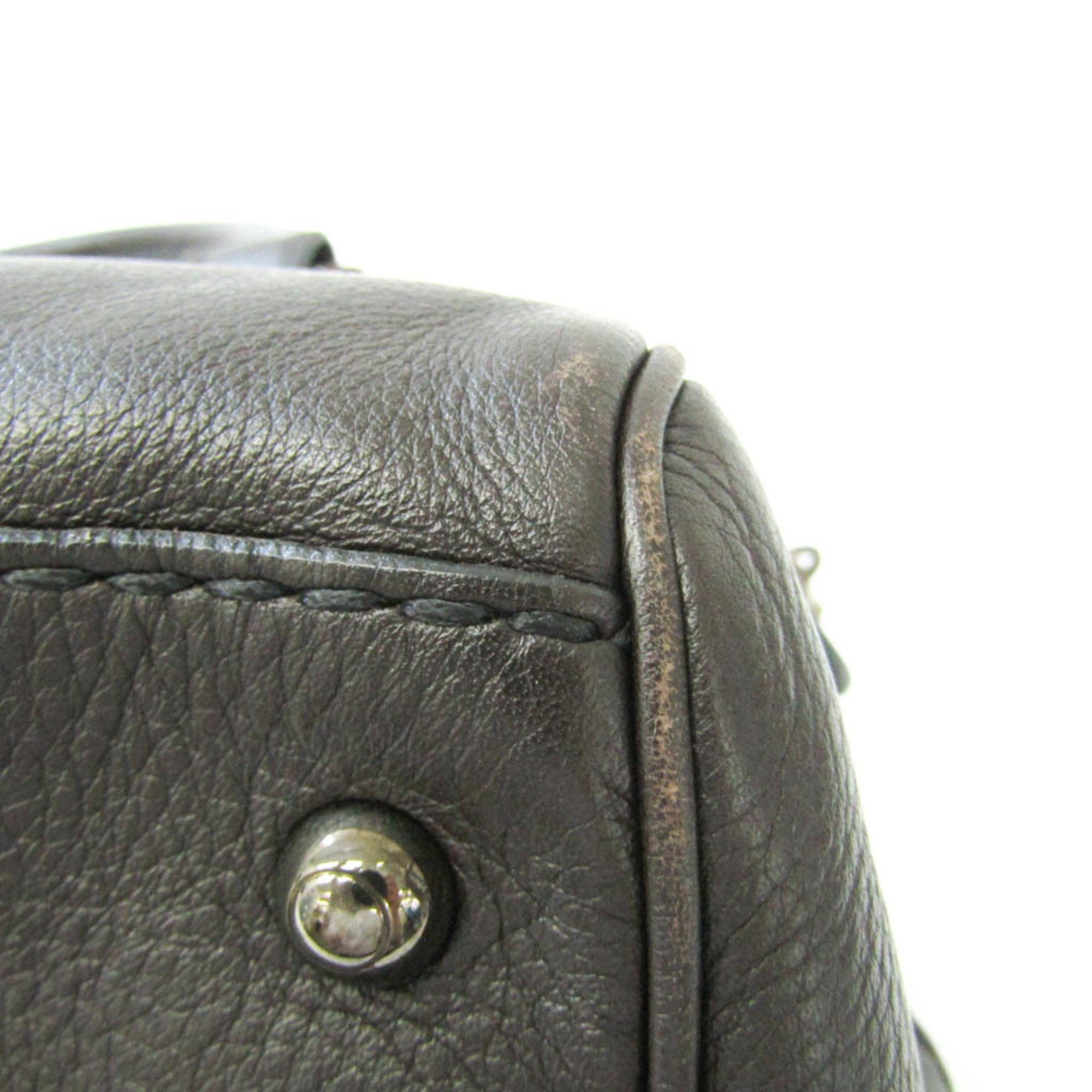 Tod's Brown Leather Handbag (Pre-Owned) Size ONE SIZE - 9 Thumbnail