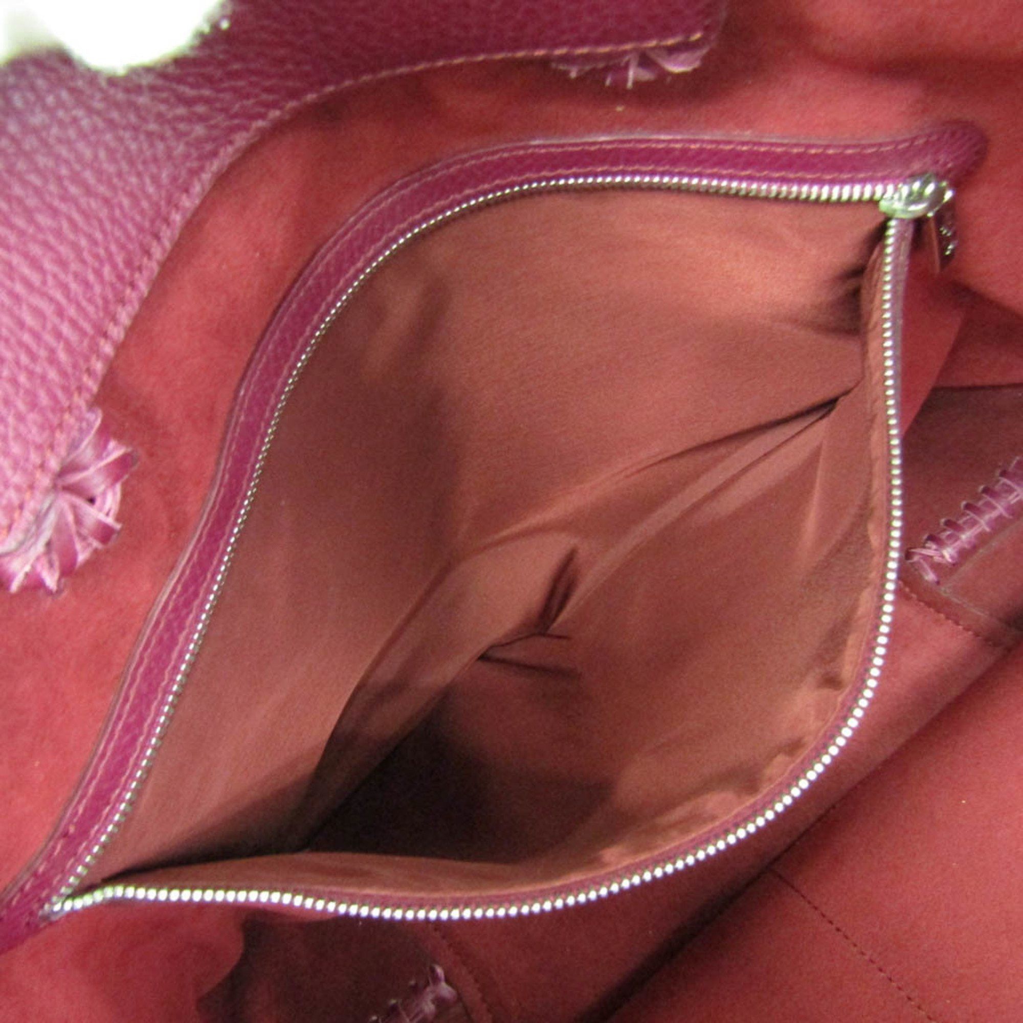 Tod's Purple Leather Tote Bag (Pre-Owned) Size ONE SIZE - 12 Thumbnail