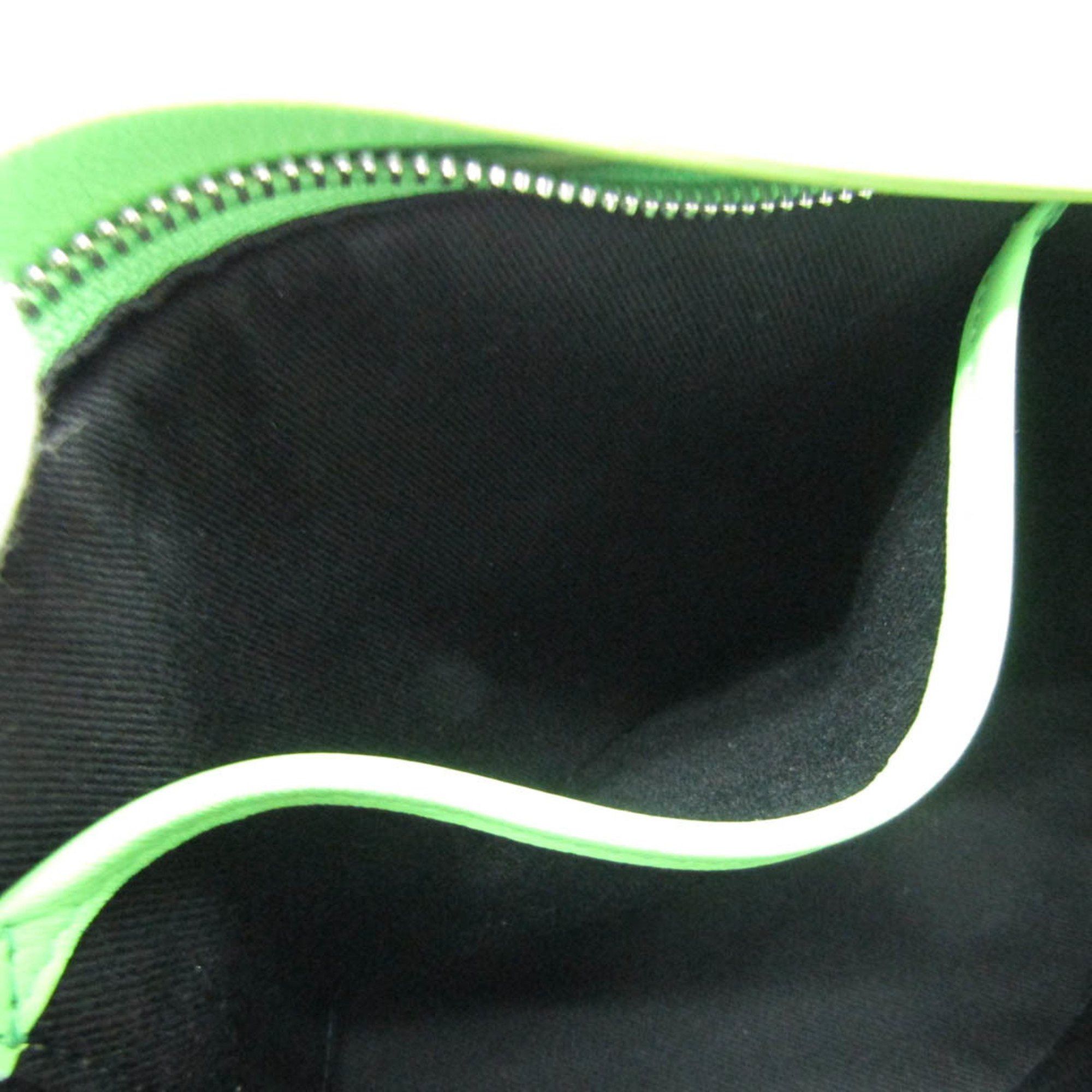 Salvatore Ferragamo Green Leather Clutch Bag (Pre-Owned) Size ONE SIZE - 11 Thumbnail