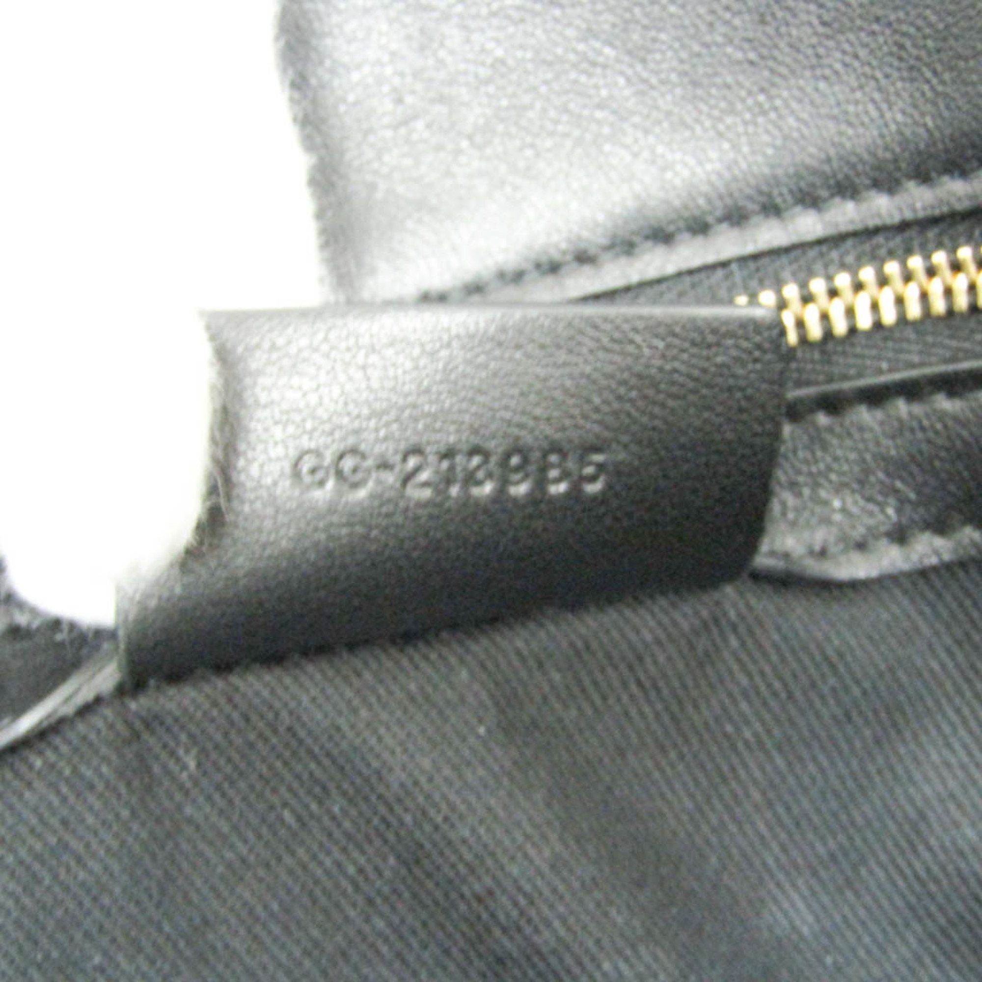Salvatore Ferragamo Black Canvas Tote Bag (Pre-Owned) Size ONE SIZE - 4 Thumbnail