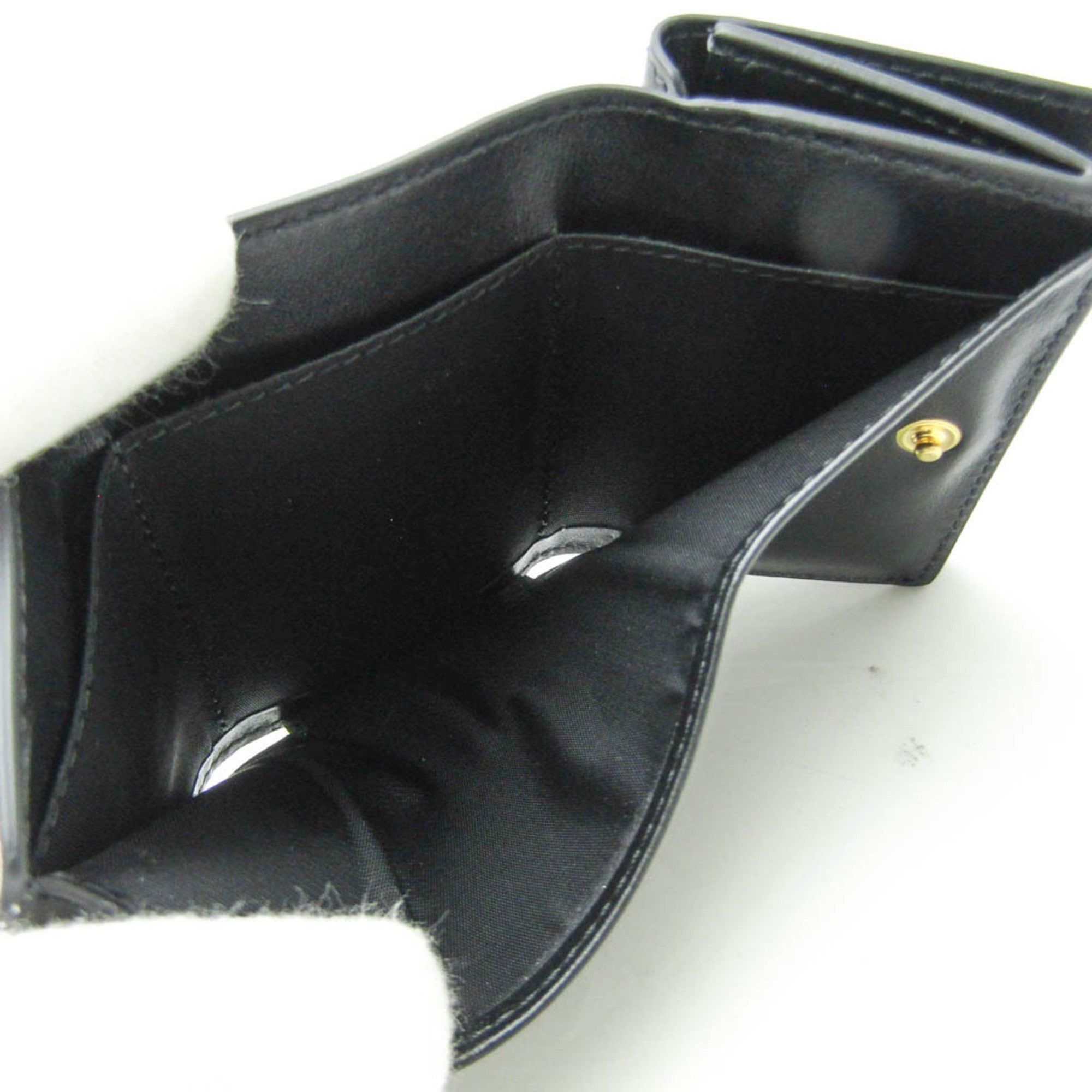 Versace Black Leather Wallet (Pre-Owned) Size ONE SIZE - 5 Thumbnail