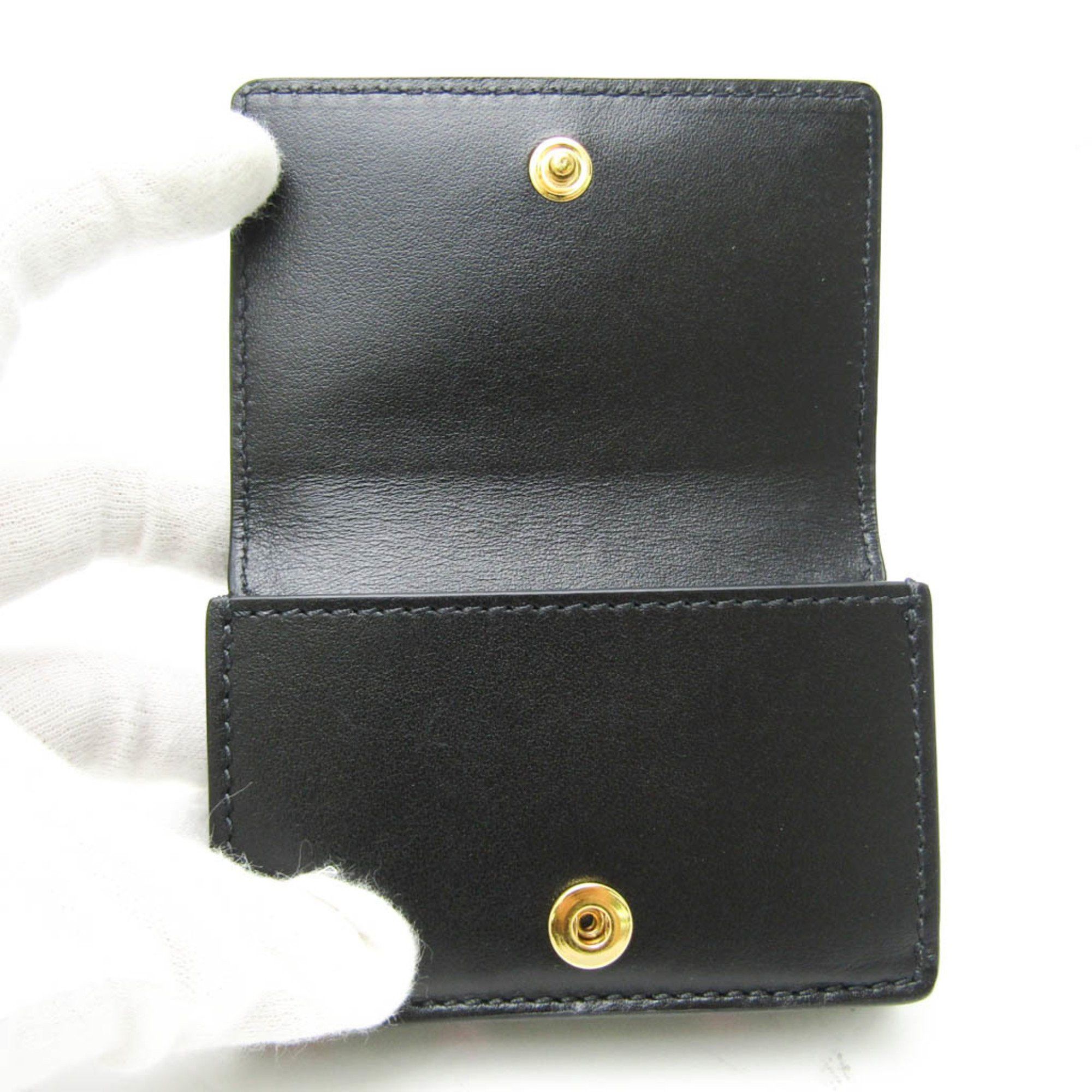 Versace Black Leather Wallet (Pre-Owned) Size ONE SIZE - 10 Thumbnail