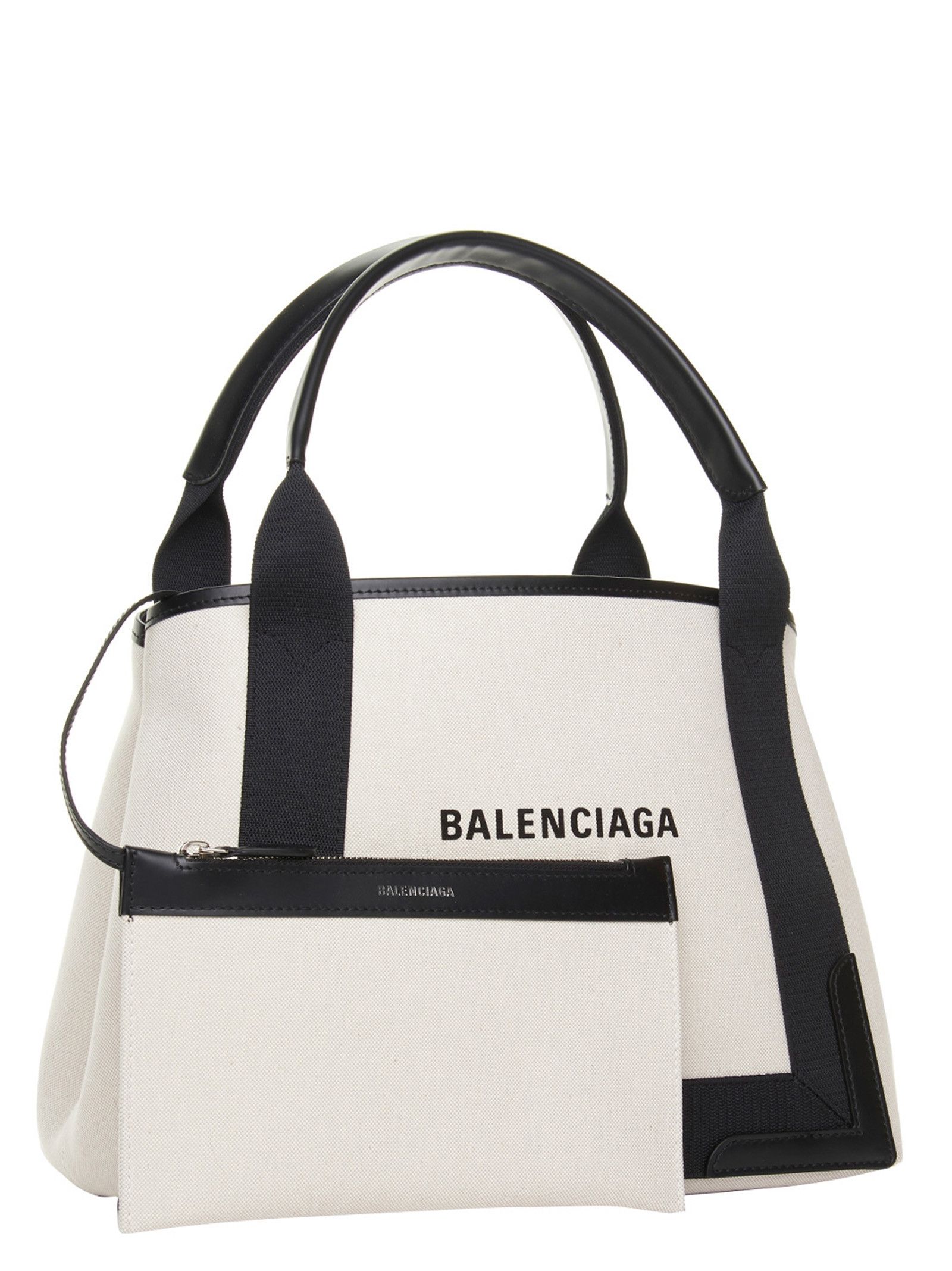 Balenciaga 'Navy Cabas' Small Shopping Bag Size ONE SIZE - 3 Thumbnail