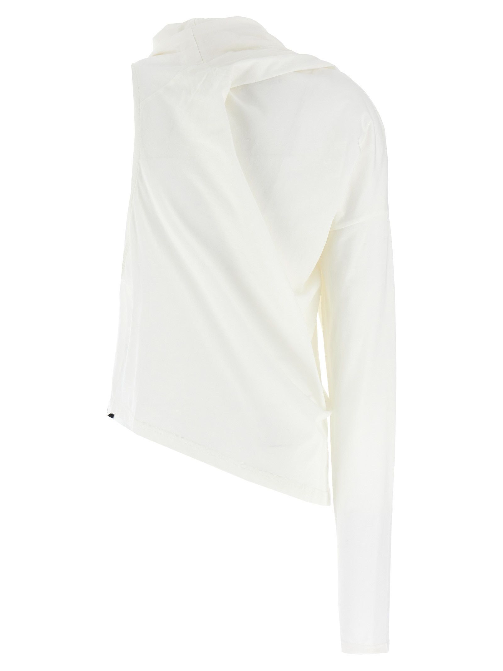 Courreges 'Asymetrique Off The Shoulder' T-Shirt Size M / US 6-8 / IT 42-44 - 2 Thumbnail