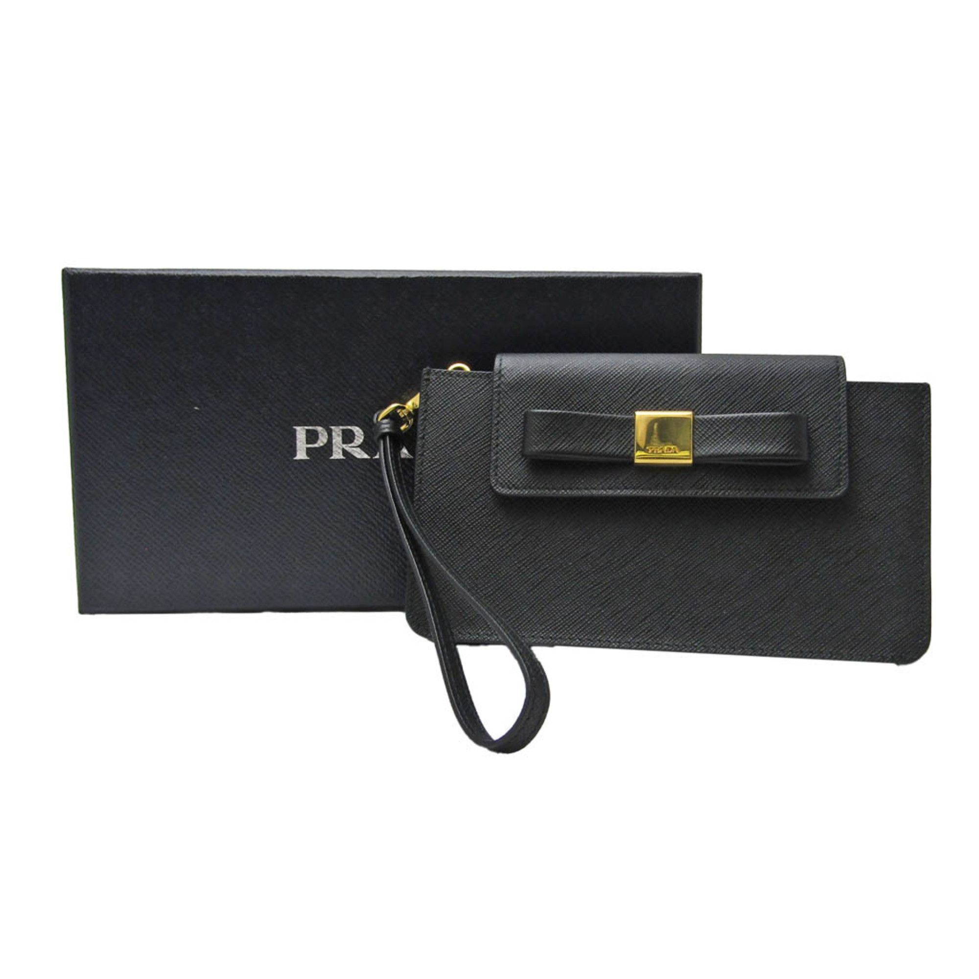 Prada Prada Ribbon clutch Size ONE SIZE - 6 Thumbnail