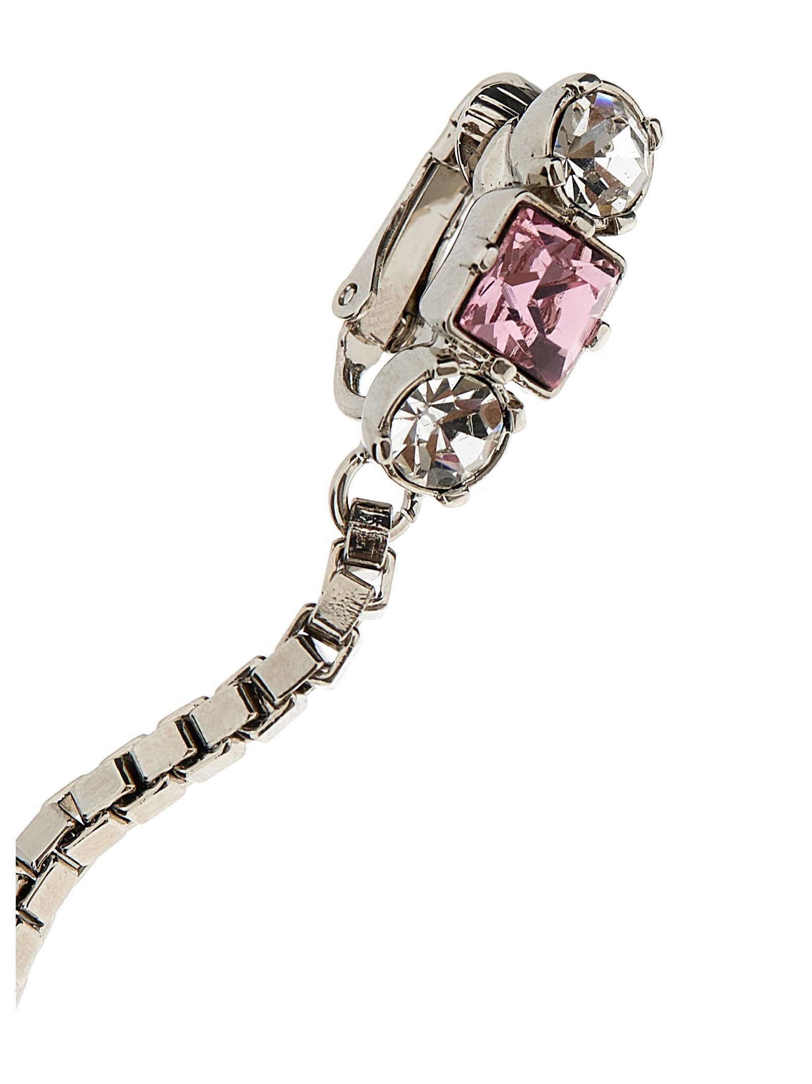 Dsquared2 Bow Crystal Long Earrings Size ONE SIZE - 3 Thumbnail