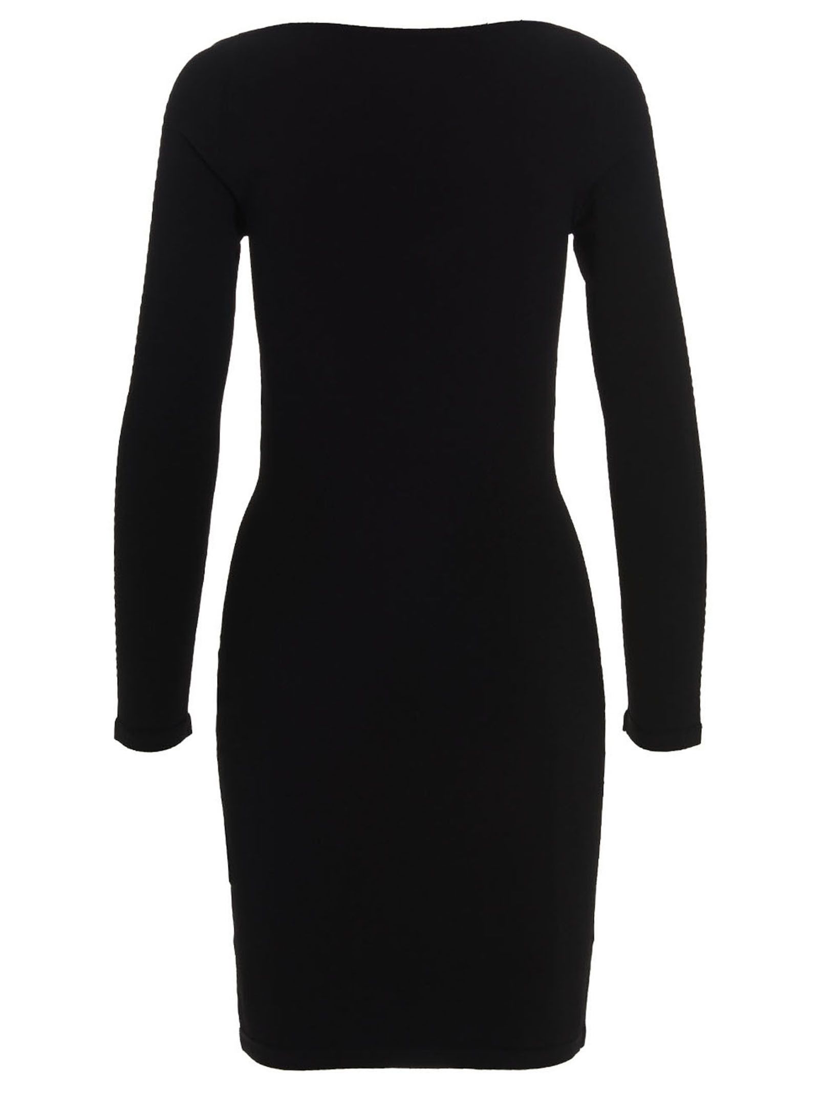 Dsquared2 Ribbed Viscose Dress Size 30" / US 8 / IT 44 - 2 Thumbnail
