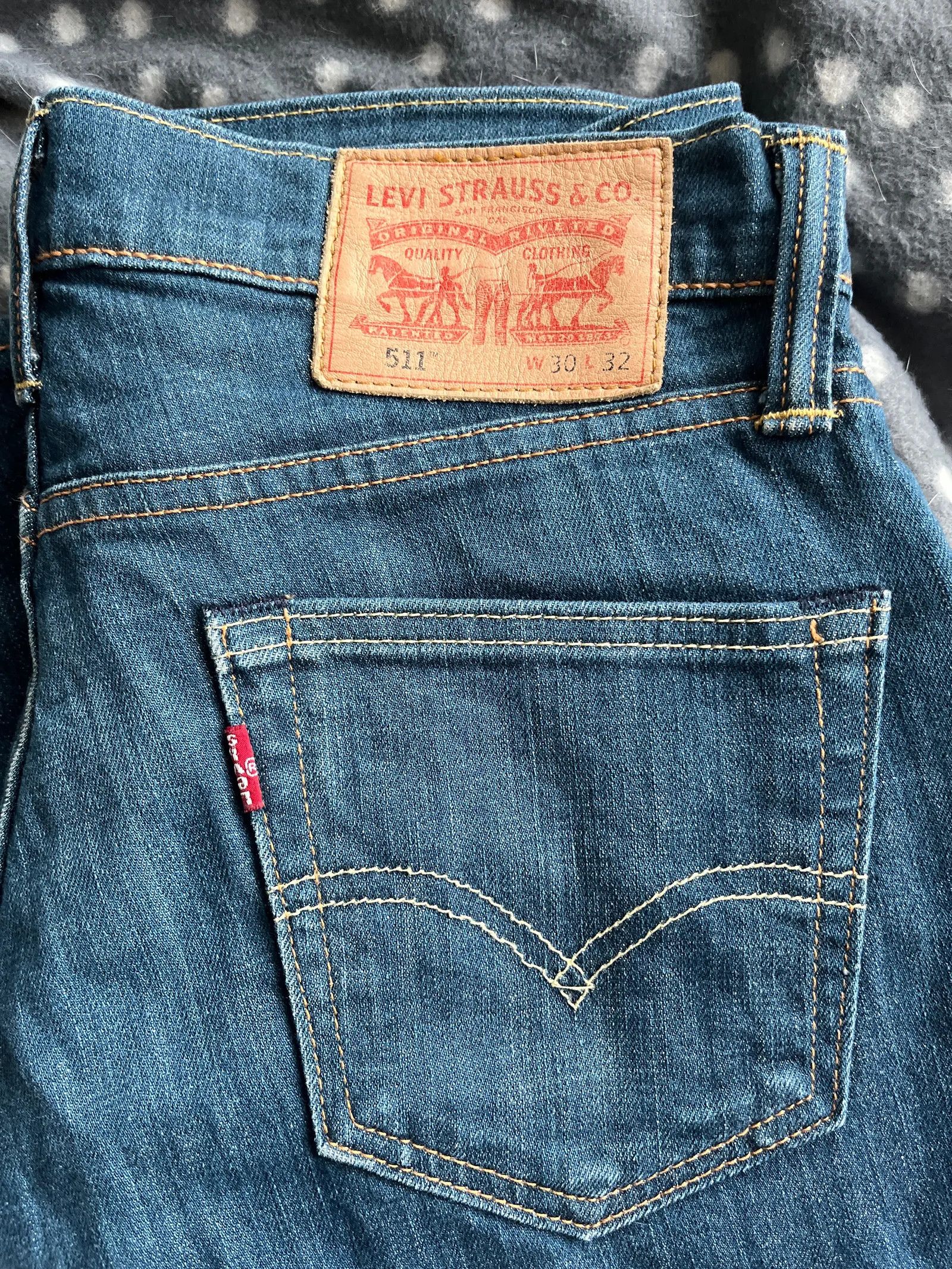 Levi's Levis 511 Jeans Size US 30 / EU 46 - 2 Thumbnail