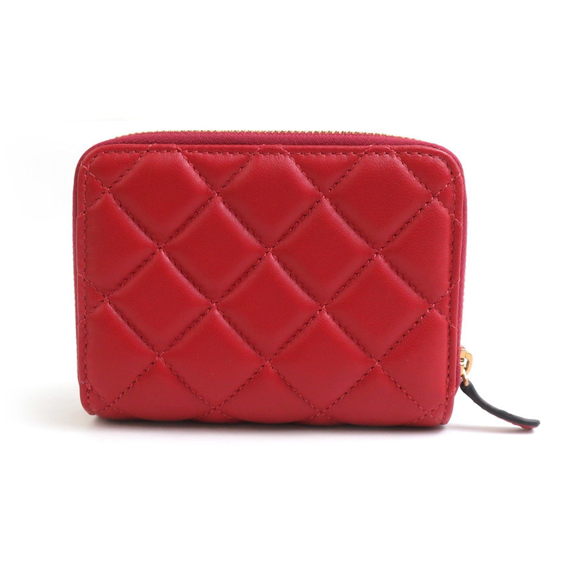 Versace Versace Bi-fold wallet Medusa leather red ladies h30651a Size ONE SIZE - 2 Thumbnail