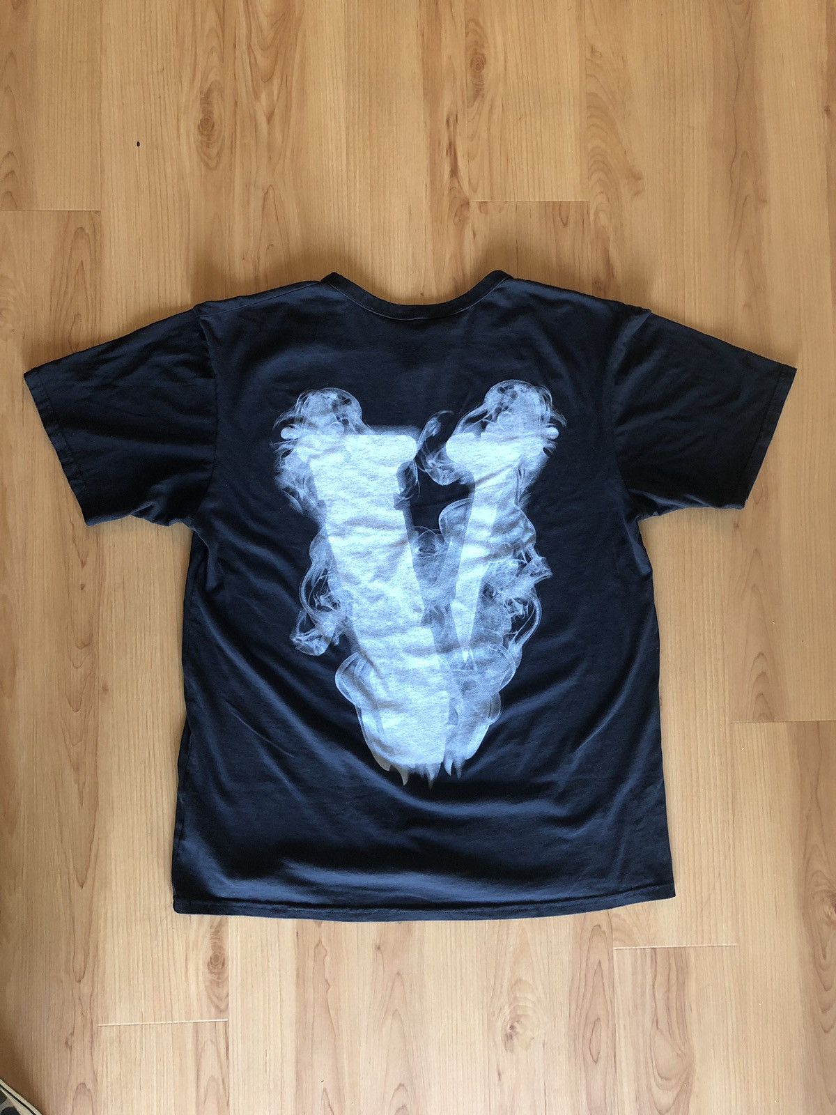 Vlone Vlone Smoke Tee Black No Smoking DC Pop Up Exclusive Size L Grailed