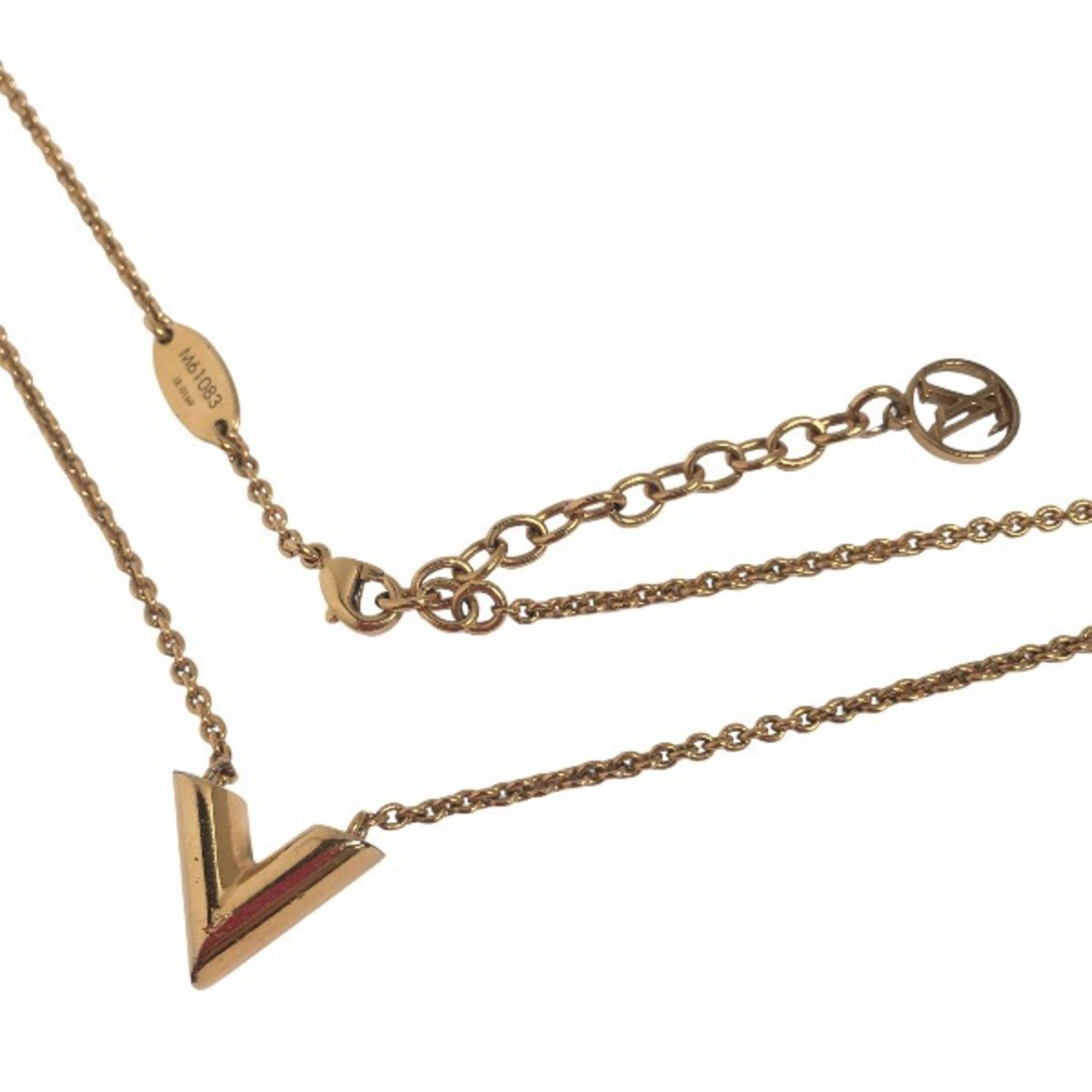 Louis Vuitton Louis Vuitton Essential V necklace Size ONE SIZE - 3 Thumbnail