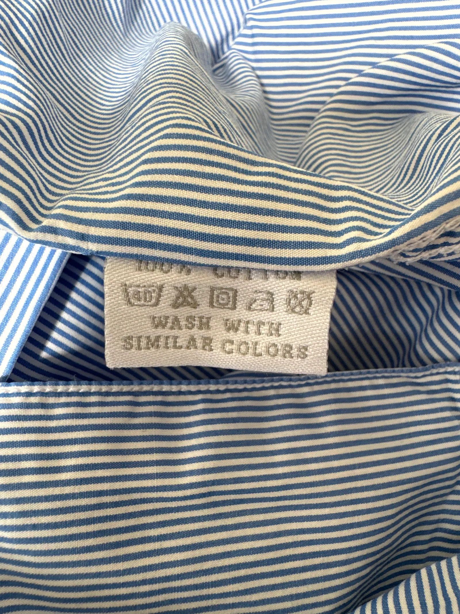 Other Lexington Klassisk blå-vitrandig skjorta Shirt Size XS / US 0-2 / IT 36-38 - 3 Thumbnail