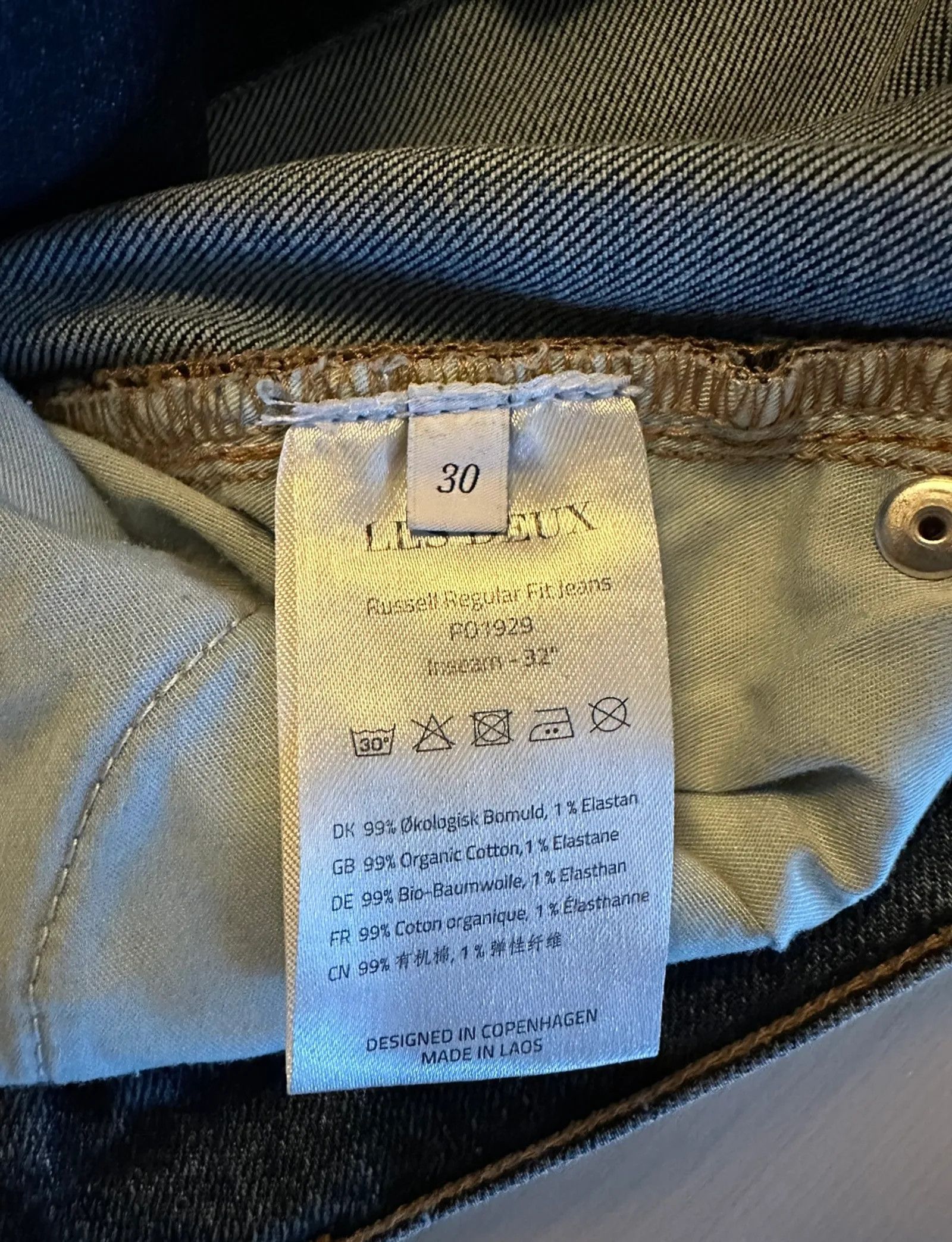 Les Deux Les Deux Russel Regular Fit Jeans Jeans Size 30" / US 8 / IT 44 - 3 Thumbnail