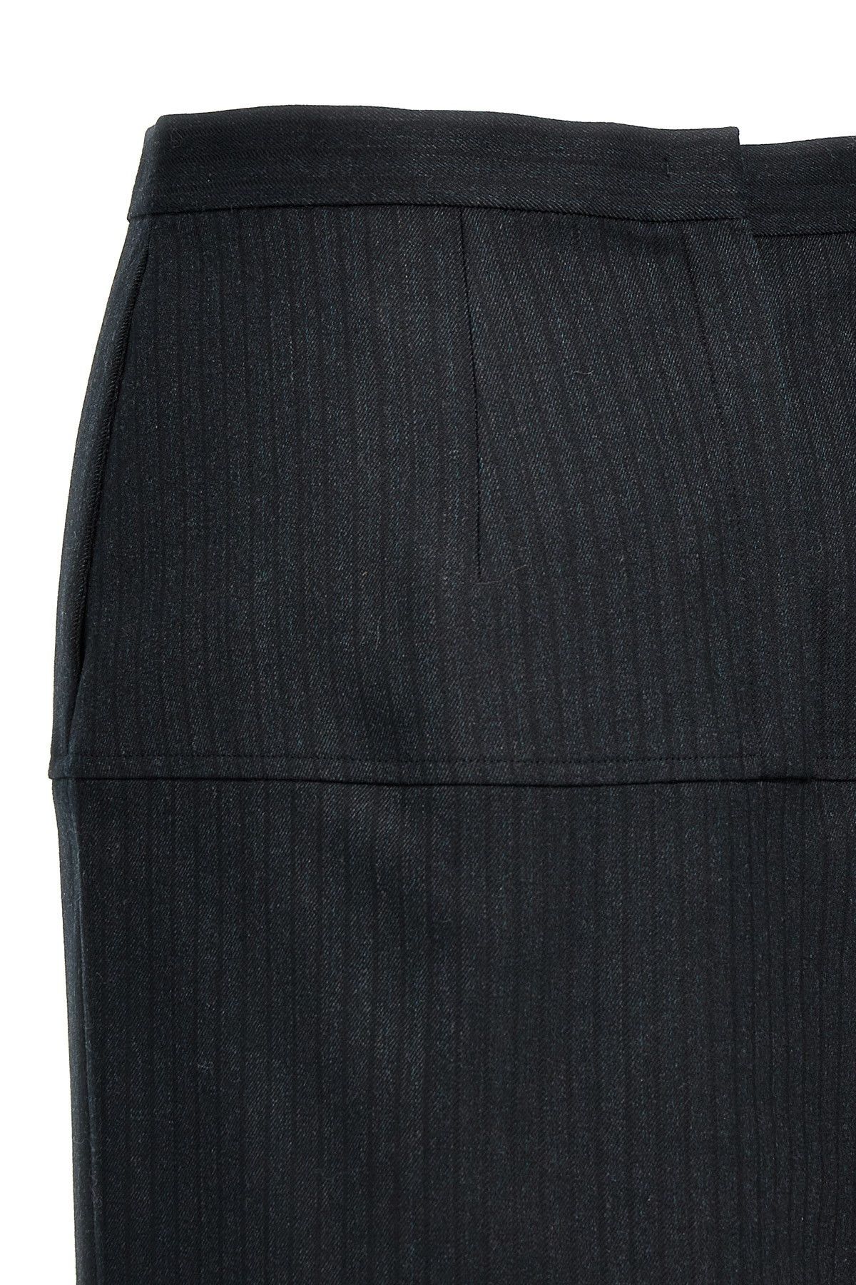 Fendi Pinstriped wool skirt Size 28" / US 6 / IT 42 - 3 Thumbnail