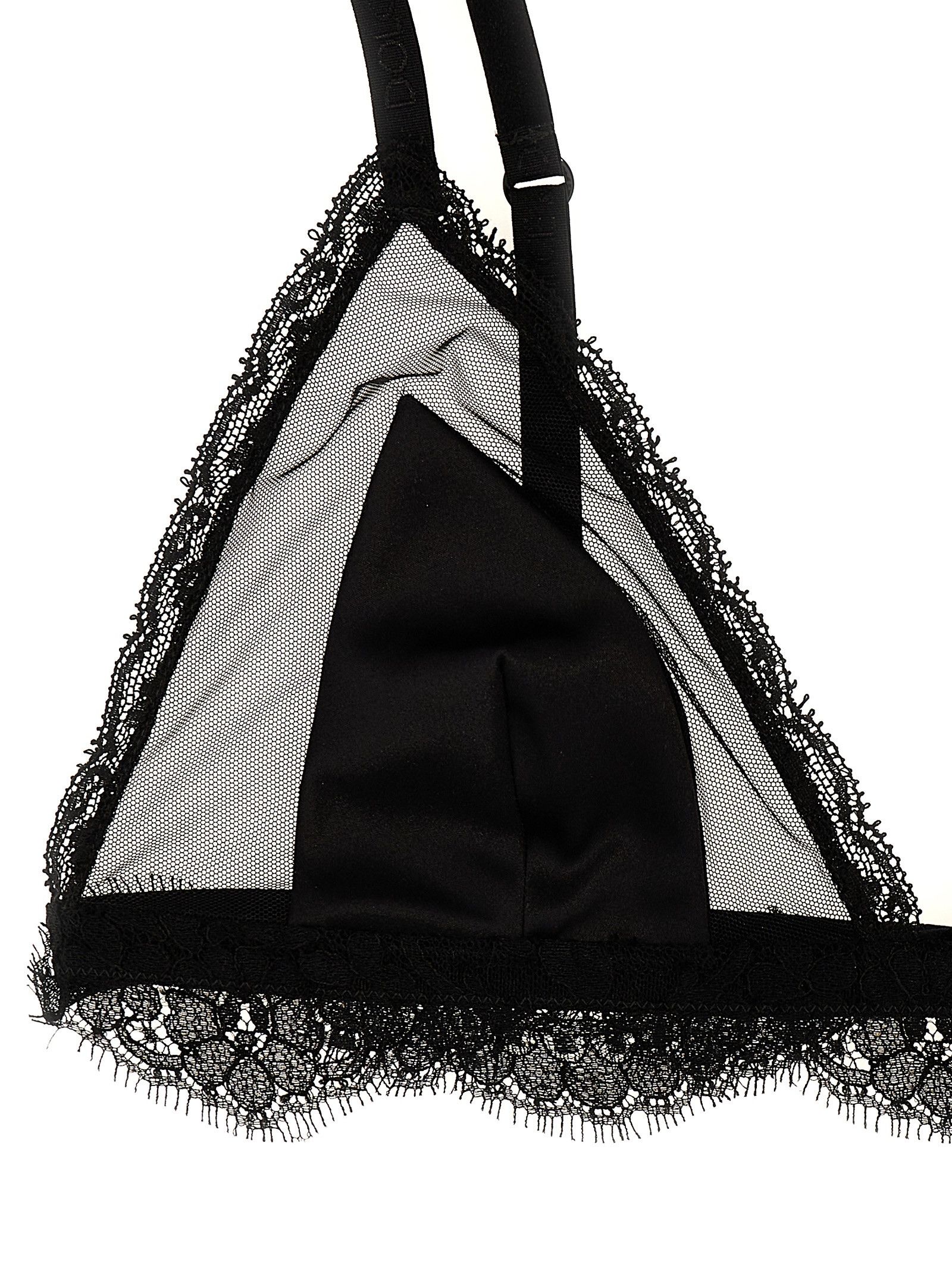 Dolce & Gabbana Lace Silk Tulle Bra Size ONE SIZE - 2 Thumbnail