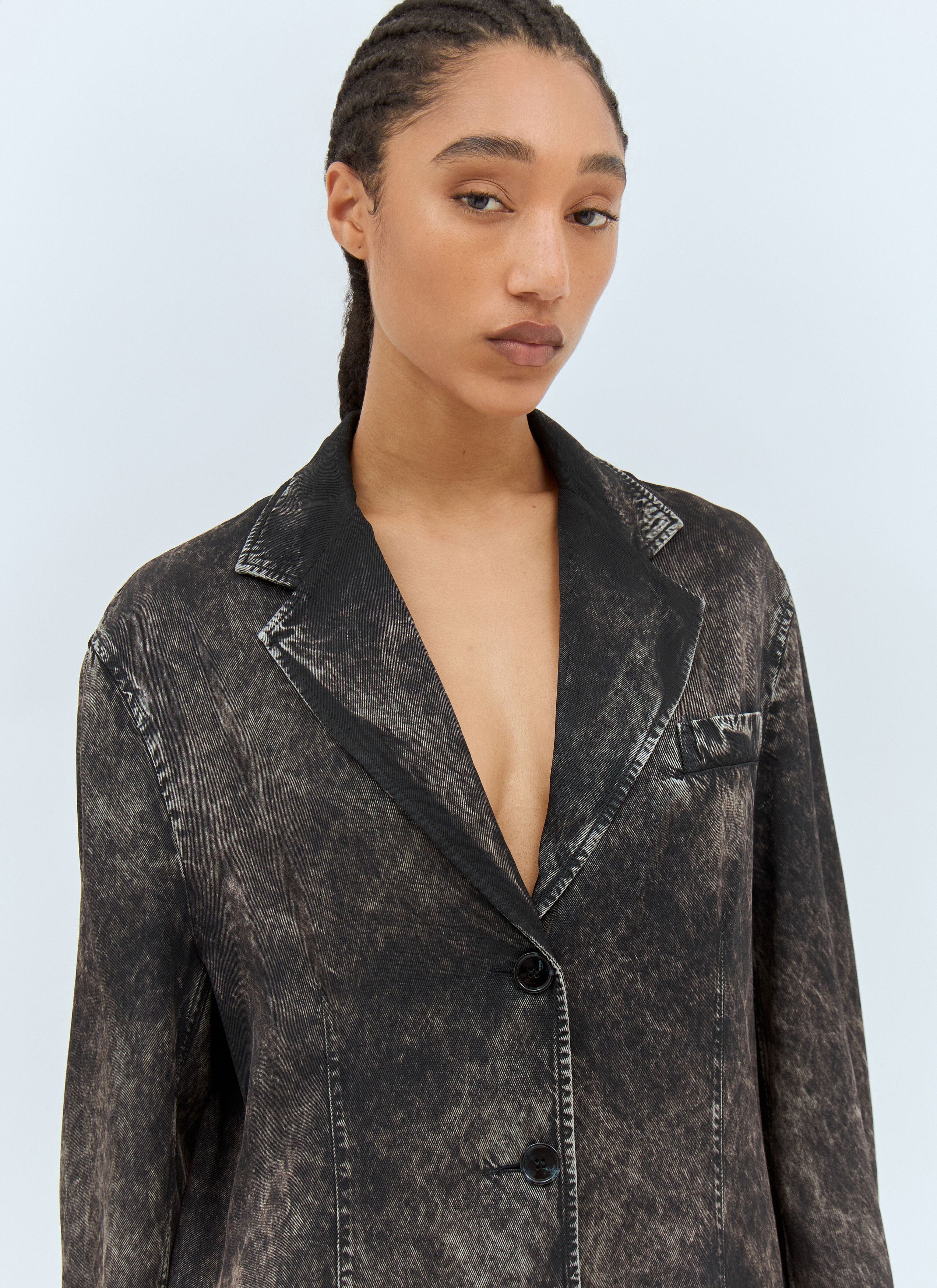 Acne Studios Single-Breasted Printed Blazer Size XS / US 0-2 / IT 36-38 - 3 Thumbnail