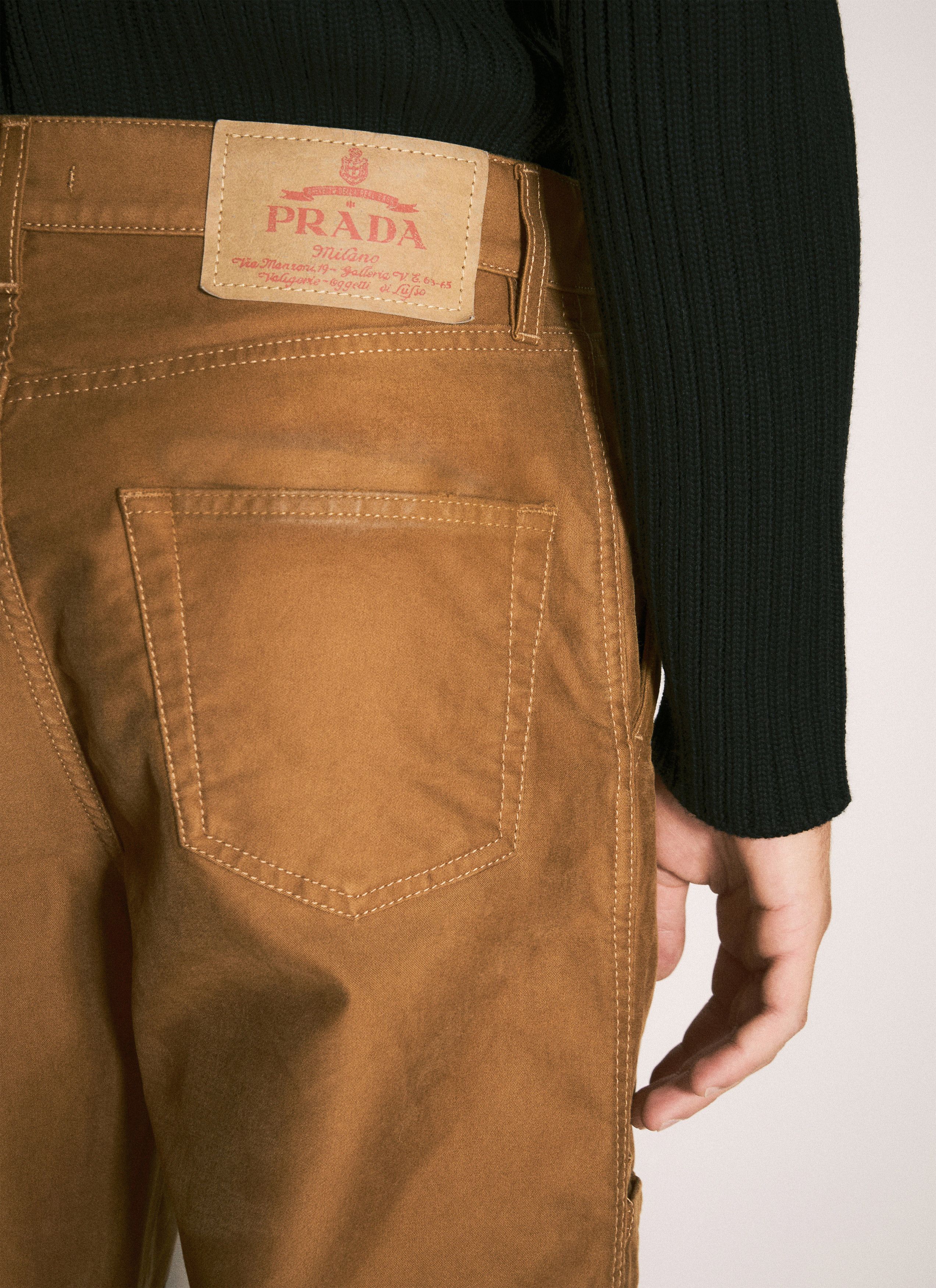 Prada Moleskin Cargo Pants Size US 34 / EU 50 - 3 Thumbnail