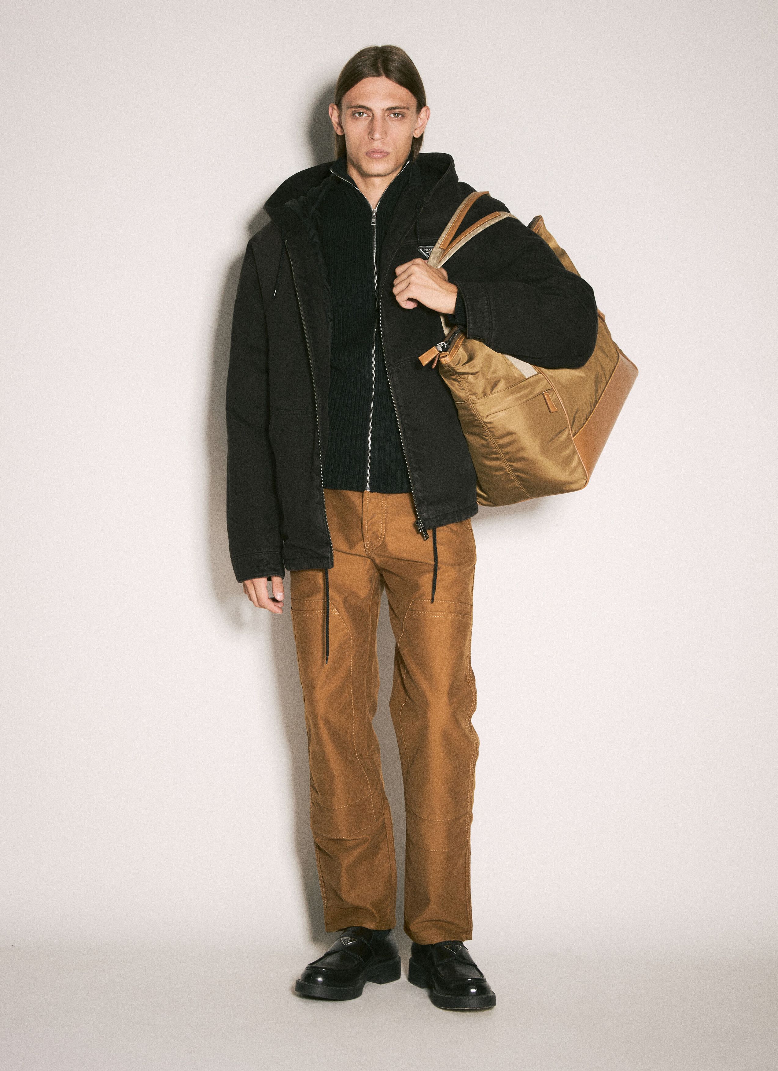 Prada Moleskin Cargo Pants Size US 34 / EU 50 - 2 Thumbnail