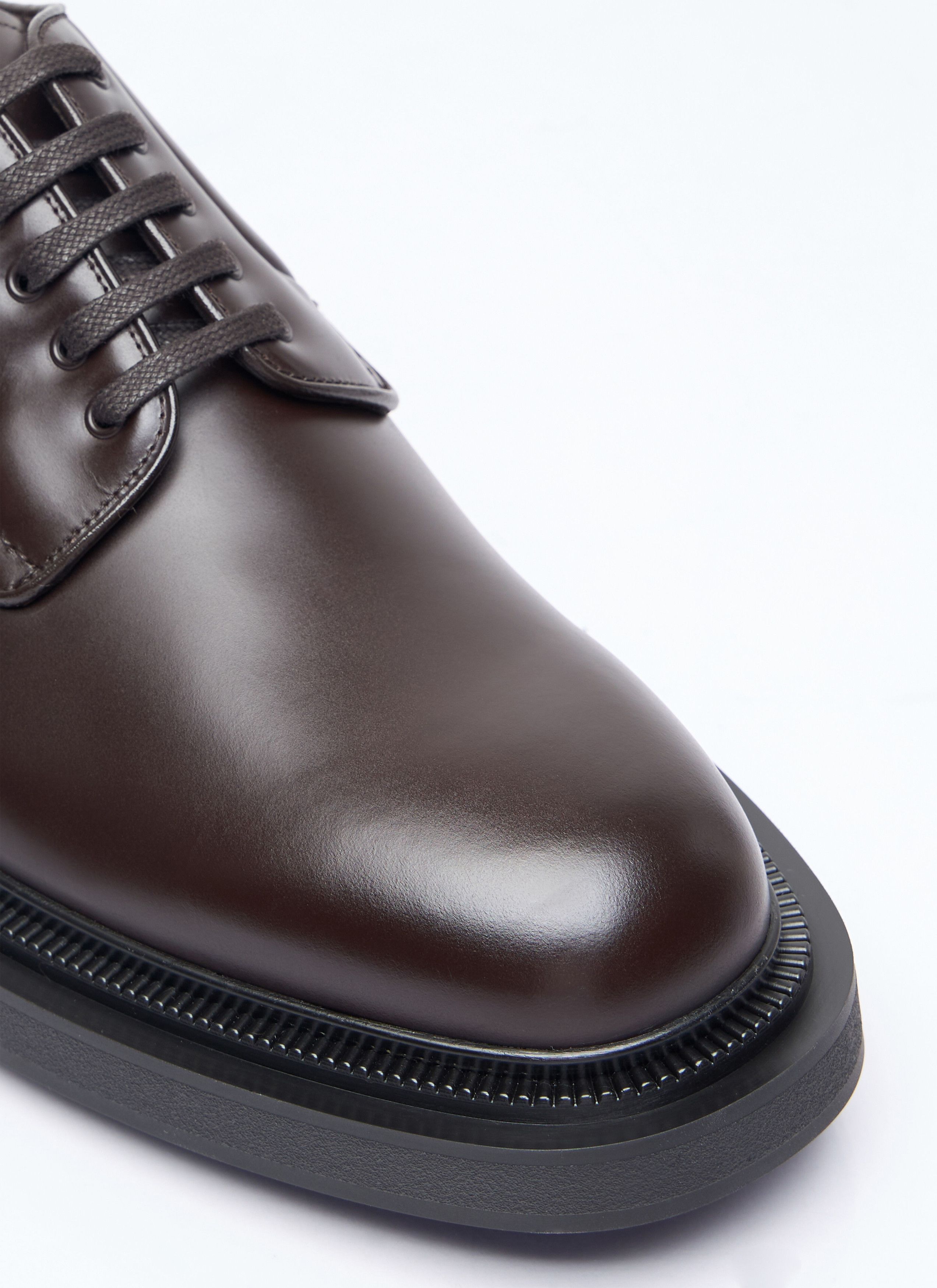 Prada Leather Lace-Up Shoes Size US 10 / EU 43 - 2 Thumbnail