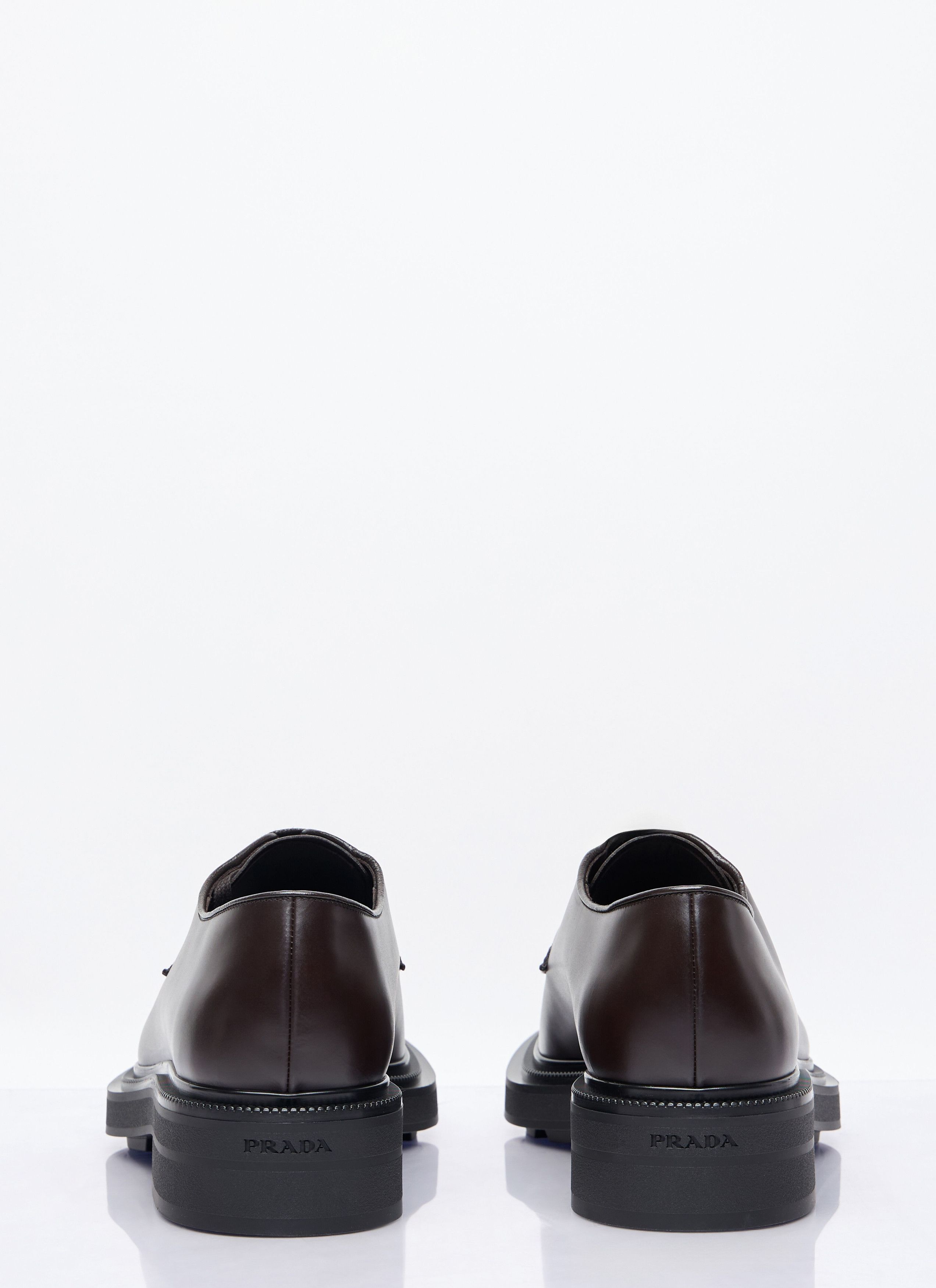 Prada Leather Lace-Up Shoes Size US 10 / EU 43 - 6 Thumbnail