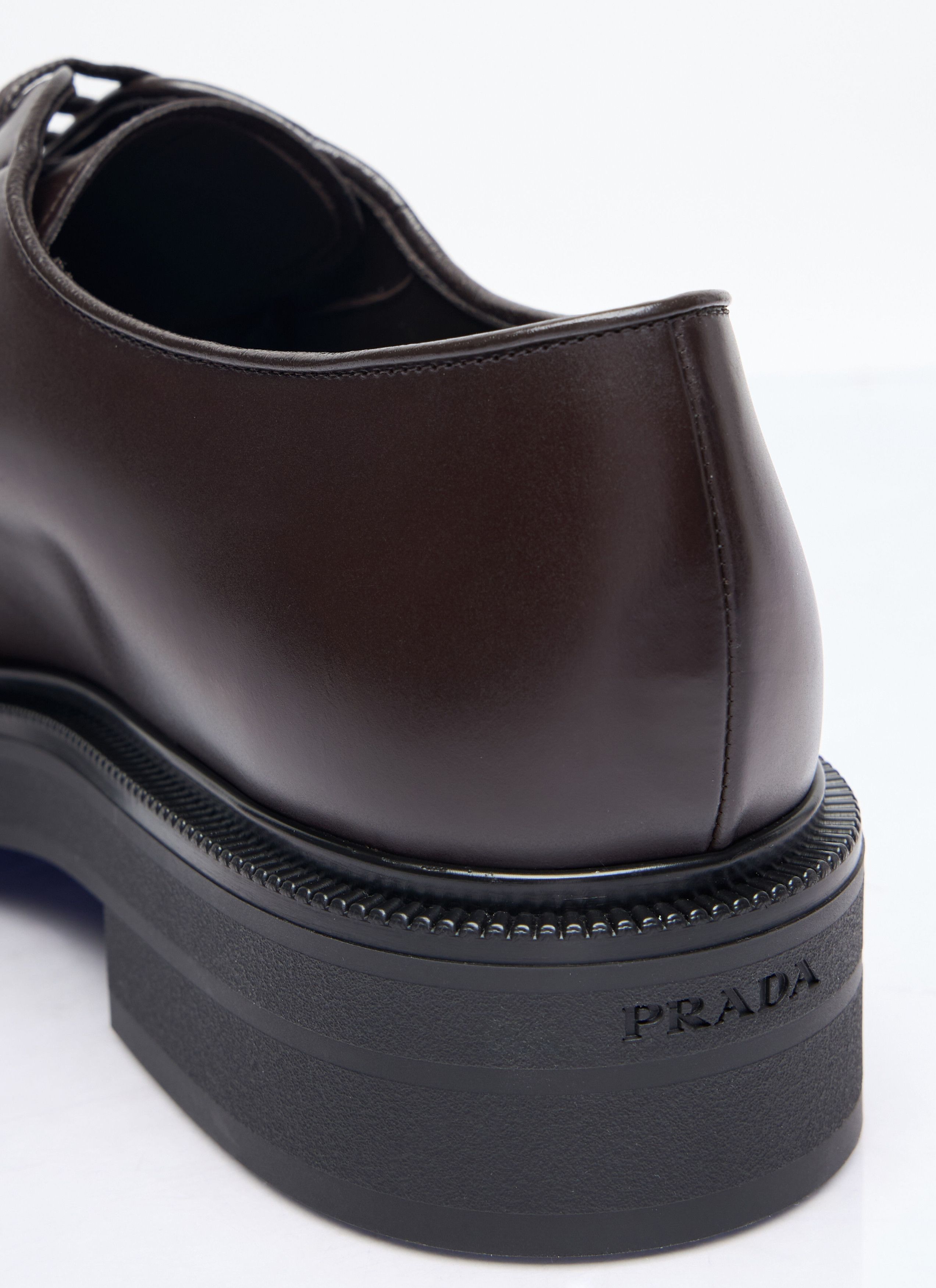 Prada Leather Lace-Up Shoes Size US 13 / EU 46 - 5 Thumbnail