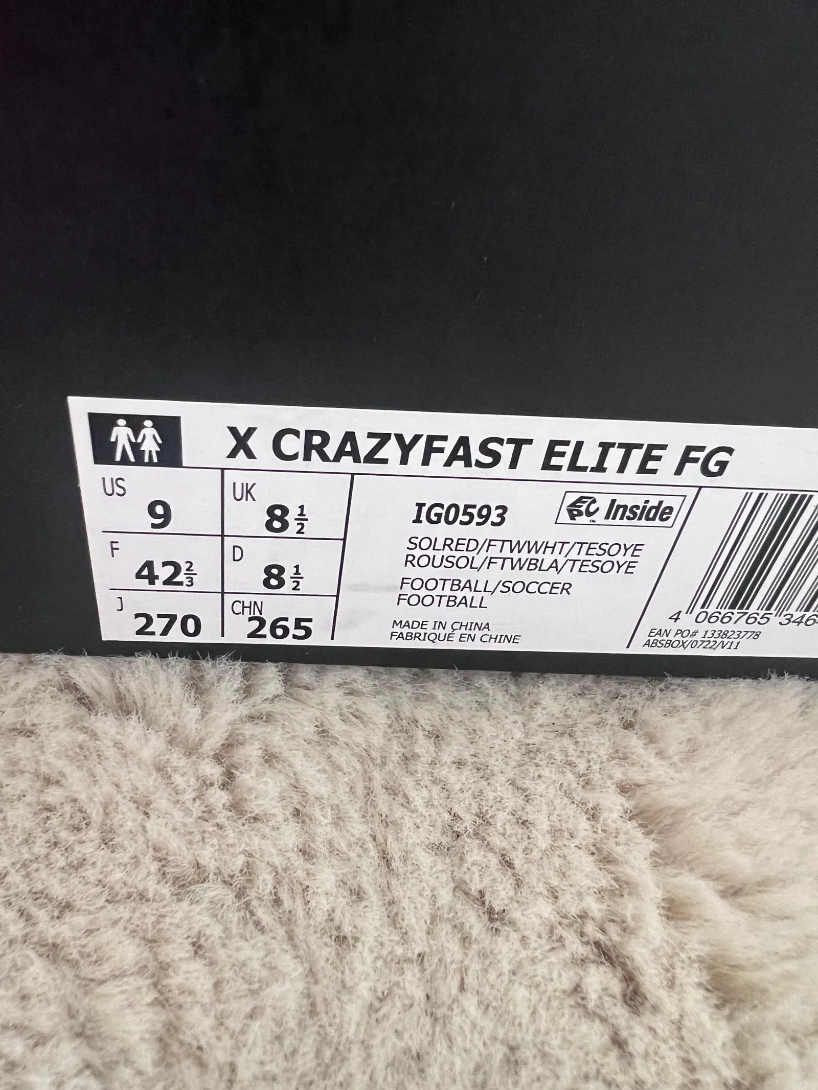 Adidas Adidas X crazyfast Elite FG Shoes Size US 10 / EU 43 - 2 Thumbnail