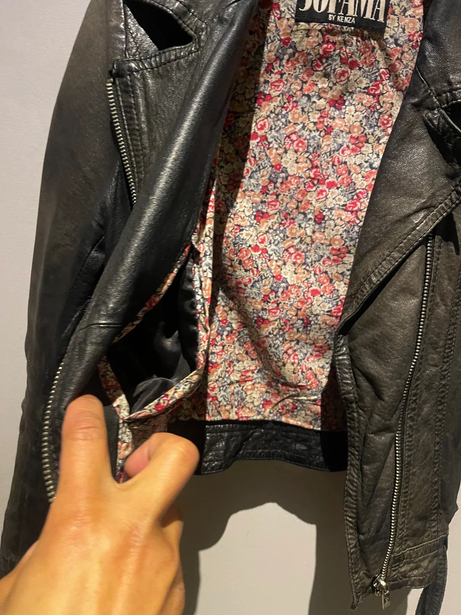 JOFAMA Jofama Jofama by Kenza Leather Jacket Size XS / US 0-2 / IT 36-38 - 3 Thumbnail