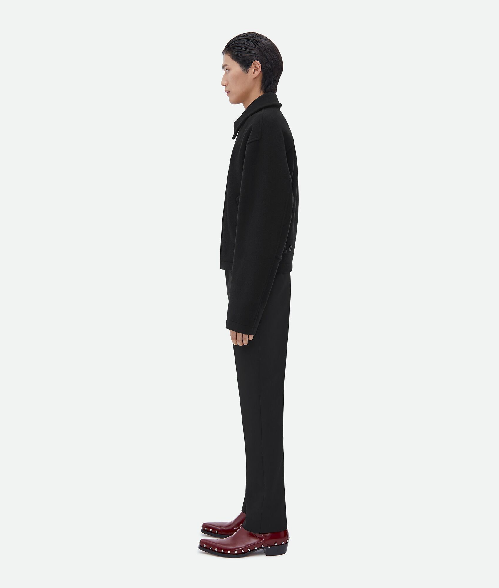 Bottega Veneta Bottega Veneta Wool and Cashmere Jacket Size US M / EU 48-50 / 2 - 2 Thumbnail