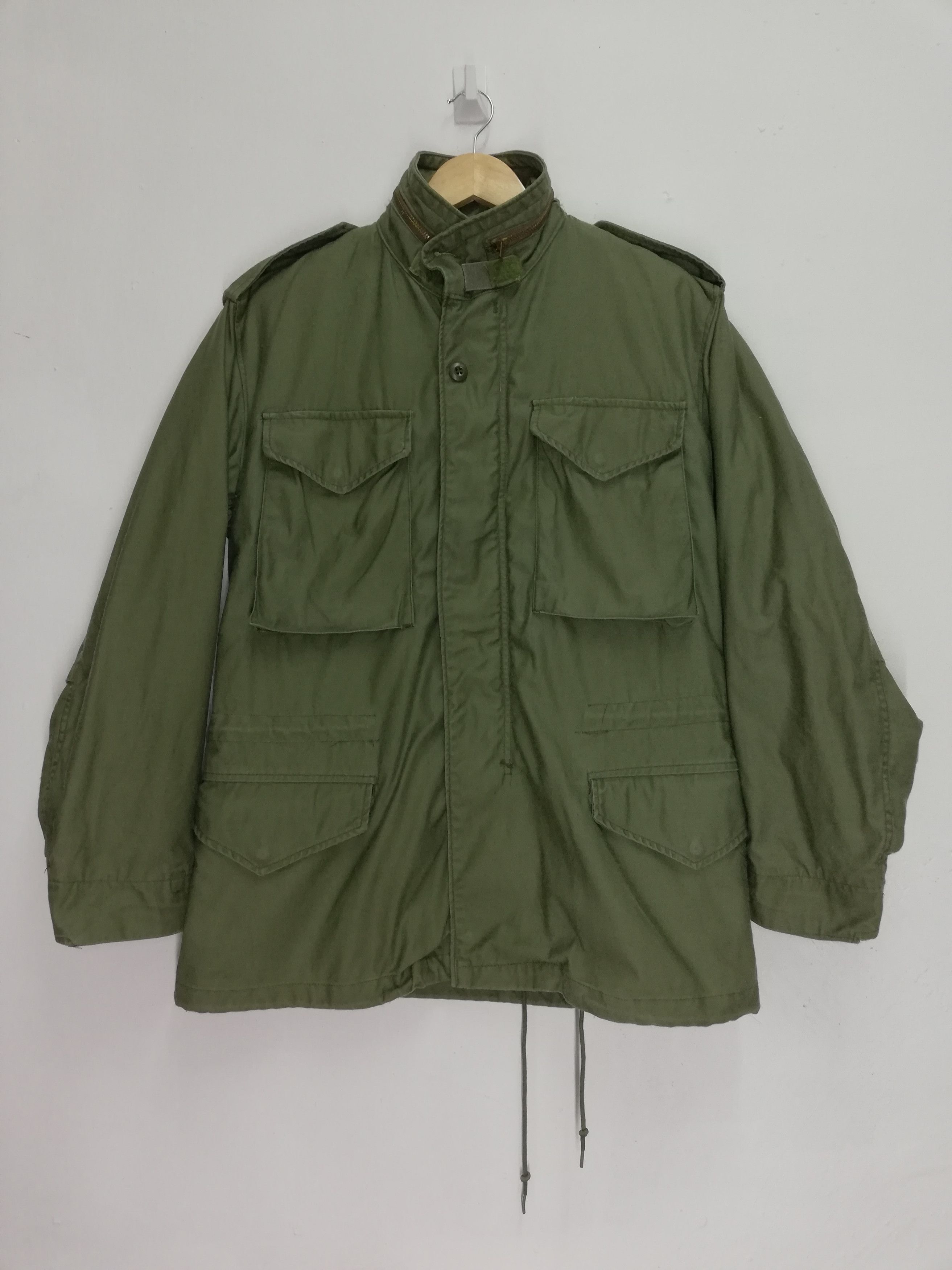 Alpha Alpha Coat cold Weather Man scoville zipper army green alpha ...