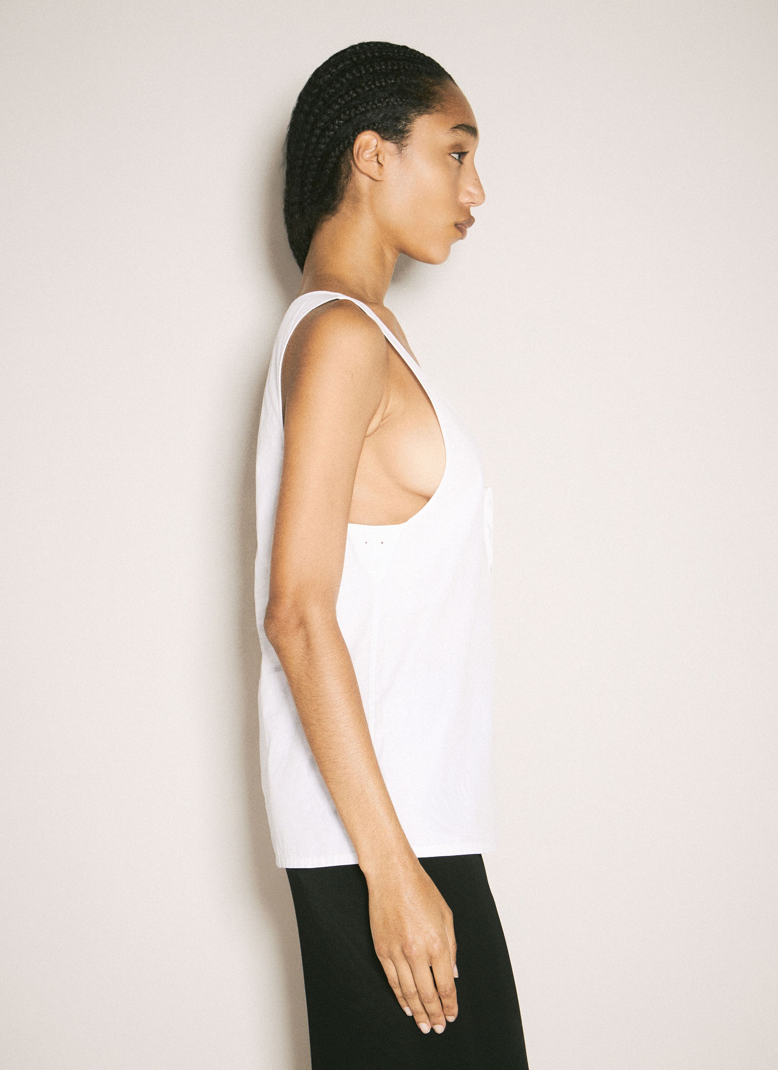 Saint Laurent Paris Henley Tank Top Size XS / US 0-2 / IT 36-38 - 4 Thumbnail