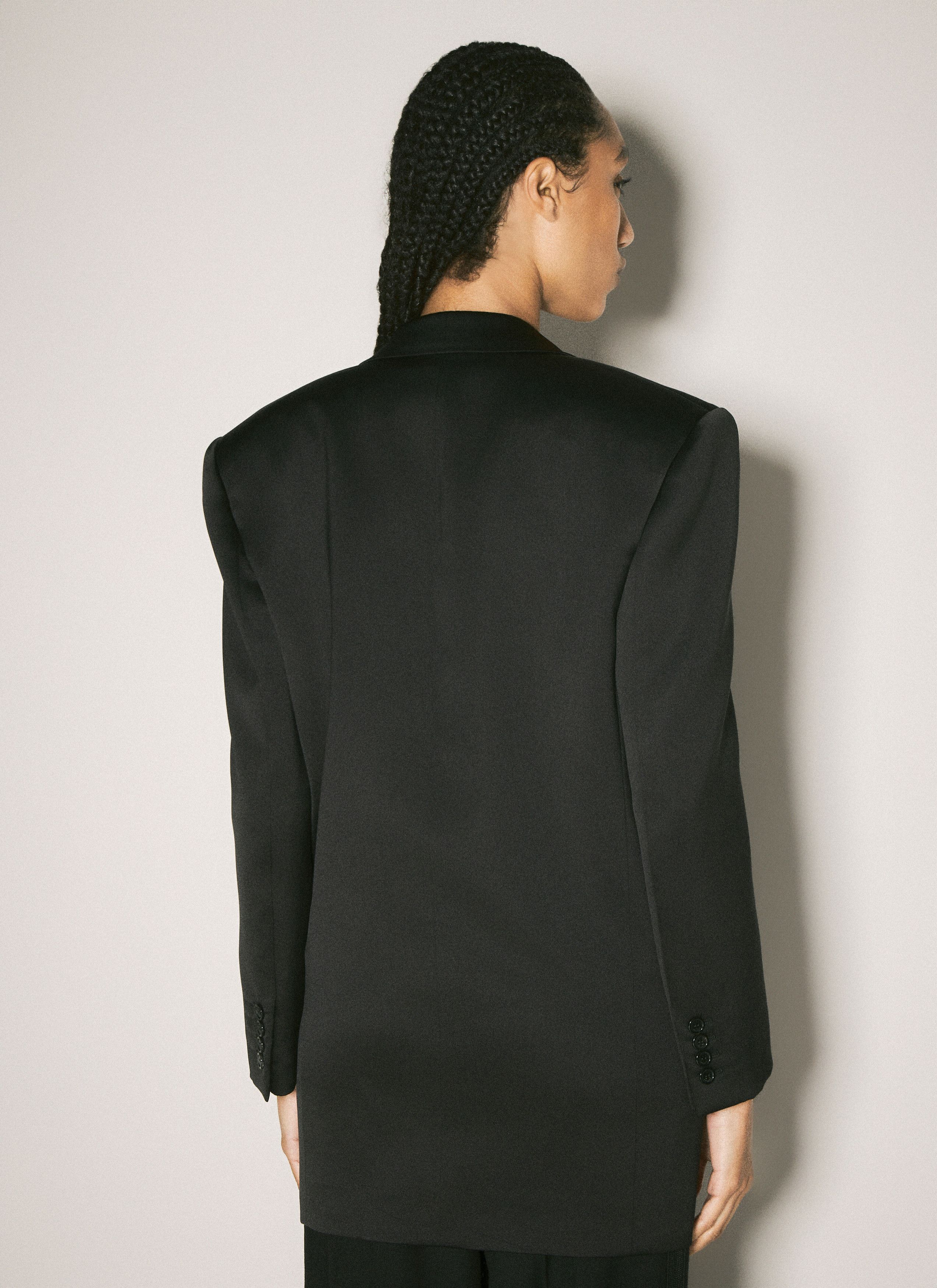 Saint Laurent Paris Silk Tuxedo Blazer Size XS / US 0-2 / IT 36-38 - 5 Thumbnail