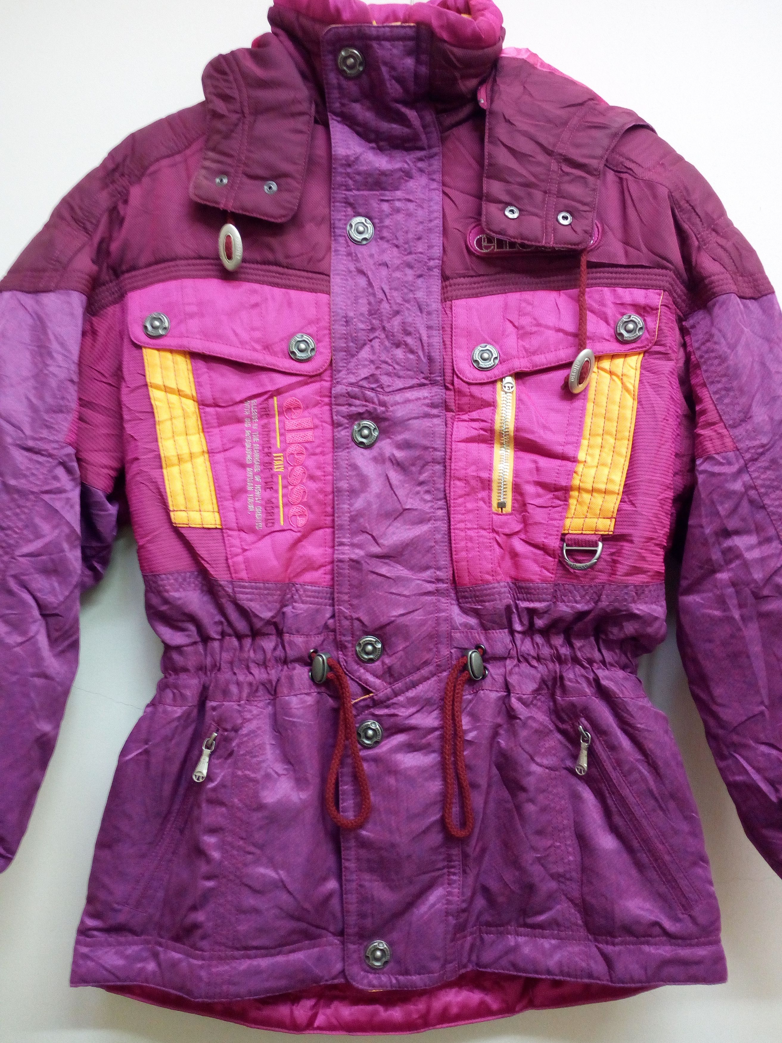 Ellesse Italy Goldwin Ski Jacket Medium Size Good Condition Made