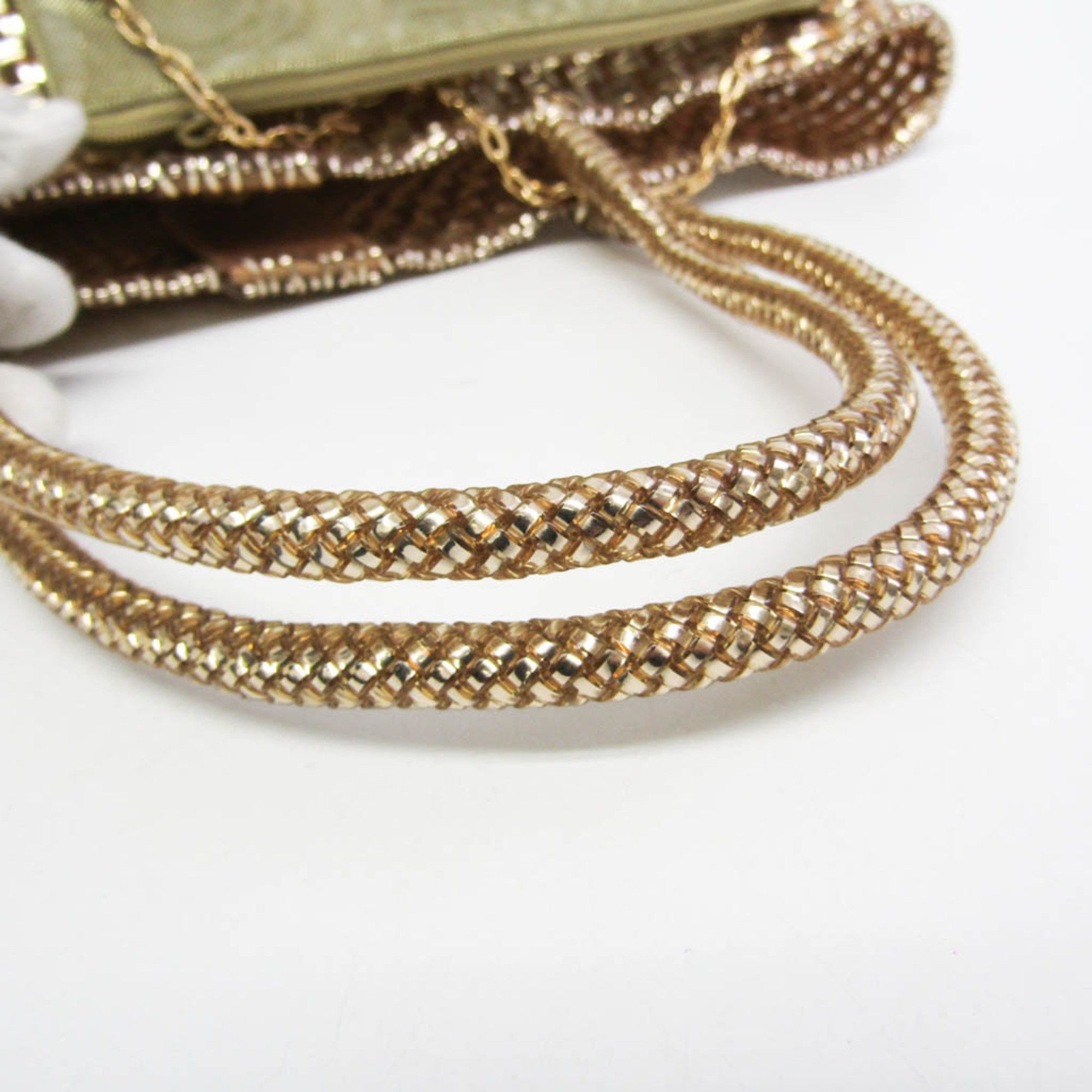 ANTEPRIMA Anteprima Intreccio Women's Wire,PVC Tote Bag Gold Size ONE SIZE - 10 Thumbnail