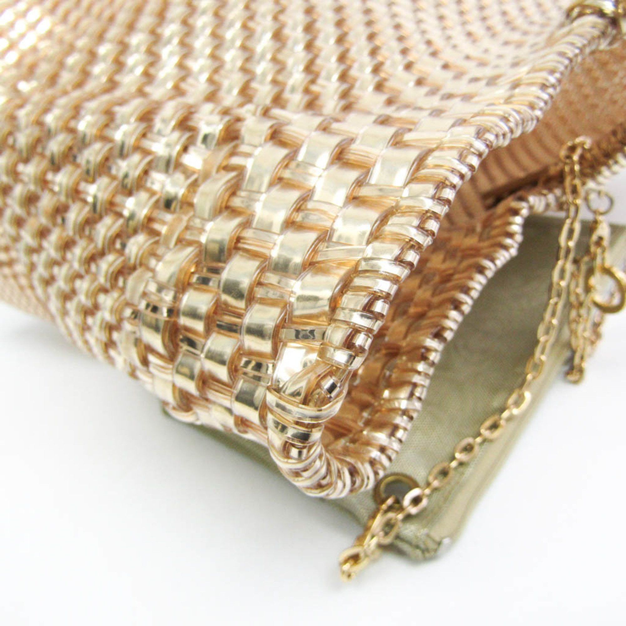 ANTEPRIMA Anteprima Intreccio Women's Wire,PVC Tote Bag Gold Size ONE SIZE - 6 Thumbnail