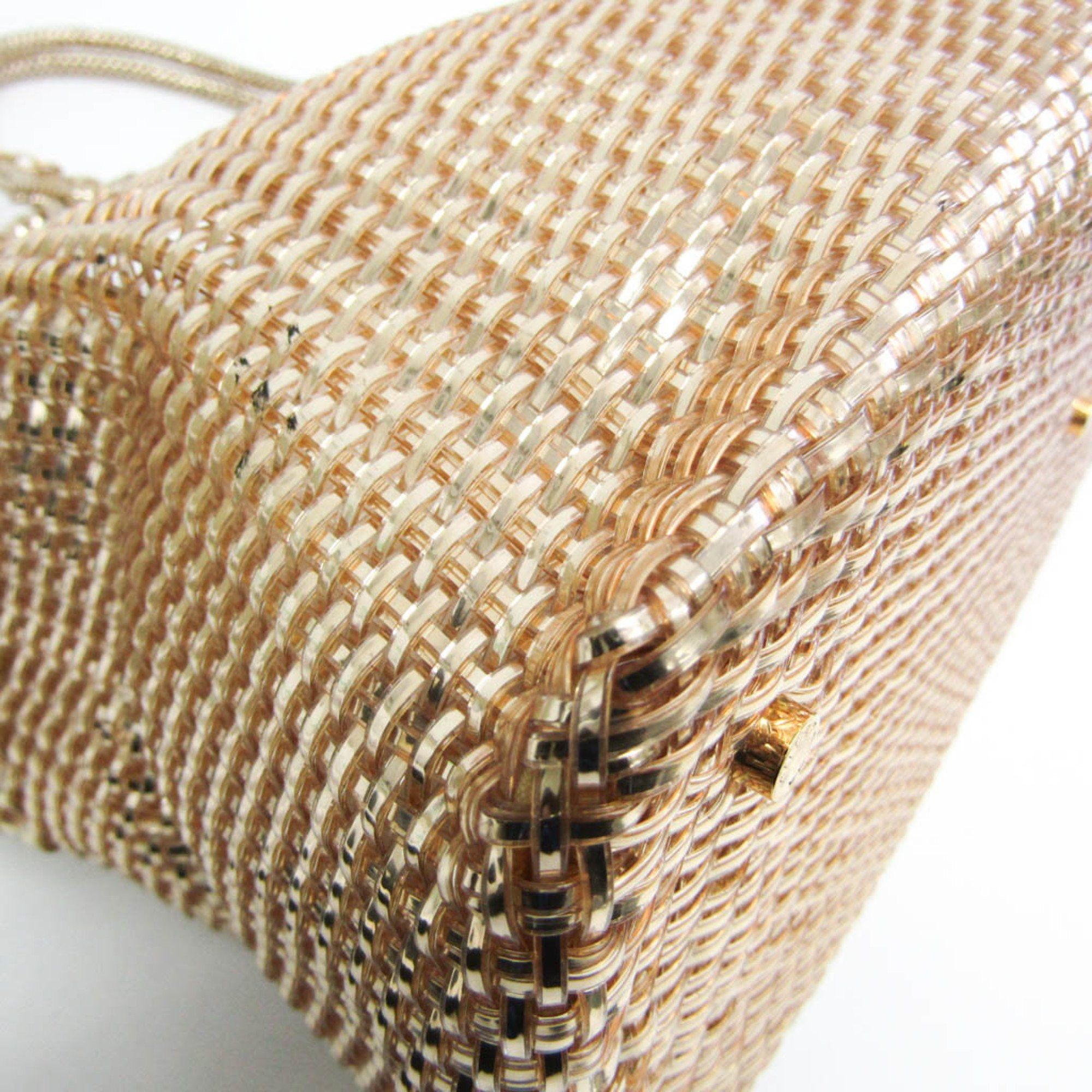 ANTEPRIMA Anteprima Intreccio Women's Wire,PVC Tote Bag Gold Size ONE SIZE - 5 Thumbnail