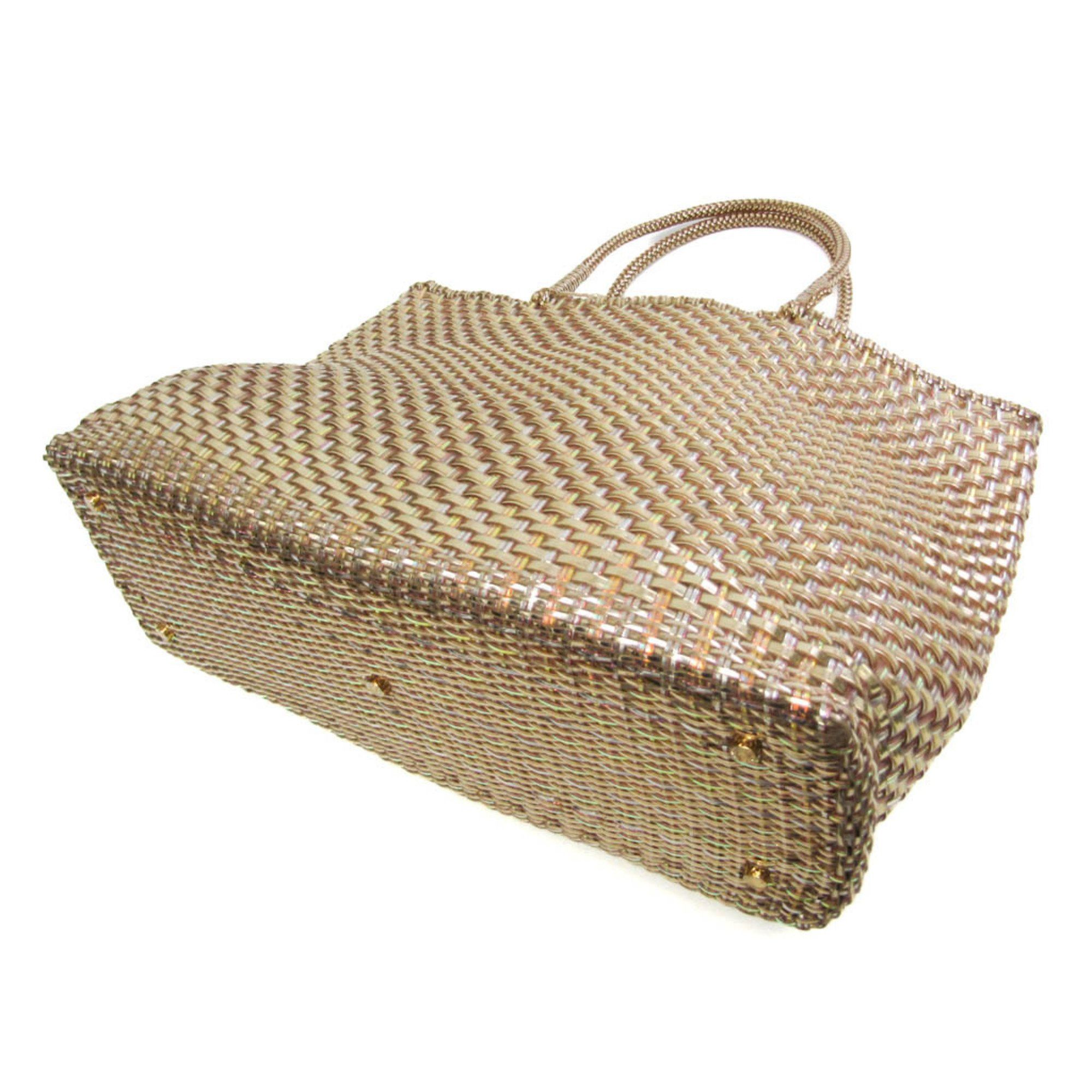 ANTEPRIMA Anteprima Intreccio Women's Wire,PVC Tote Bag Gold Size ONE SIZE - 2 Thumbnail