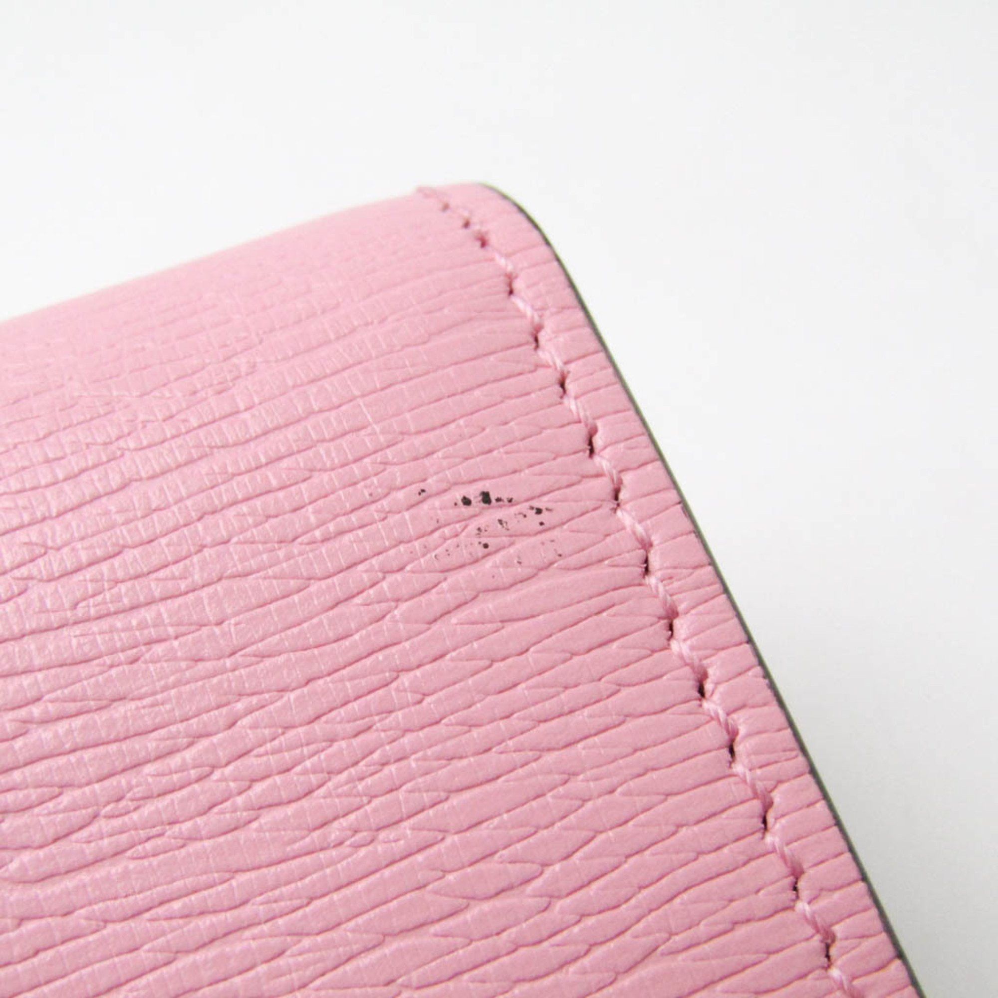Gucci Gucci Bananya 701009 Women's Leather Wallet (bi-fold) Multi-color,Pink Size ONE SIZE - 7 Thumbnail