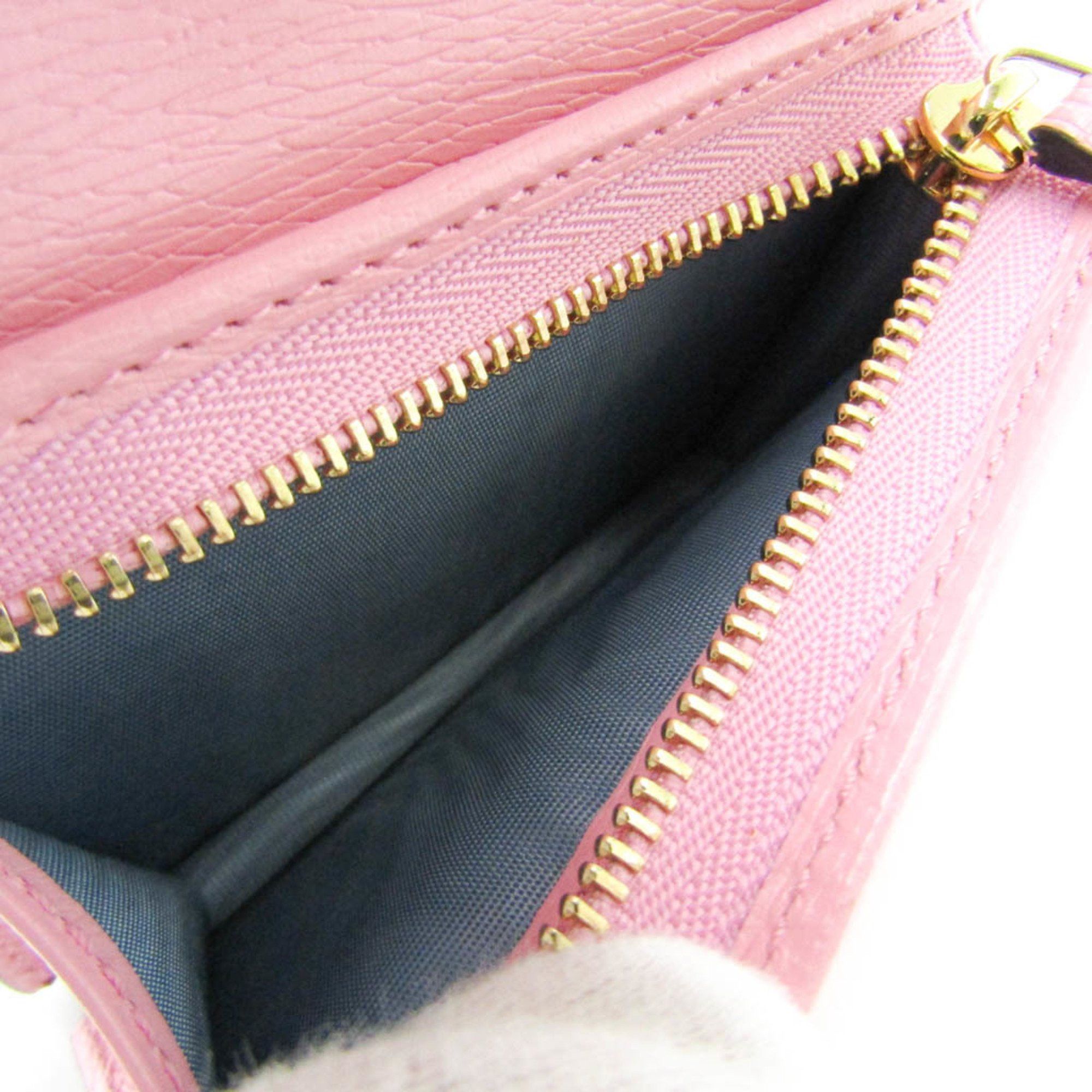 Gucci Gucci Bananya 701009 Women's Leather Wallet (bi-fold) Multi-color,Pink Size ONE SIZE - 4 Thumbnail