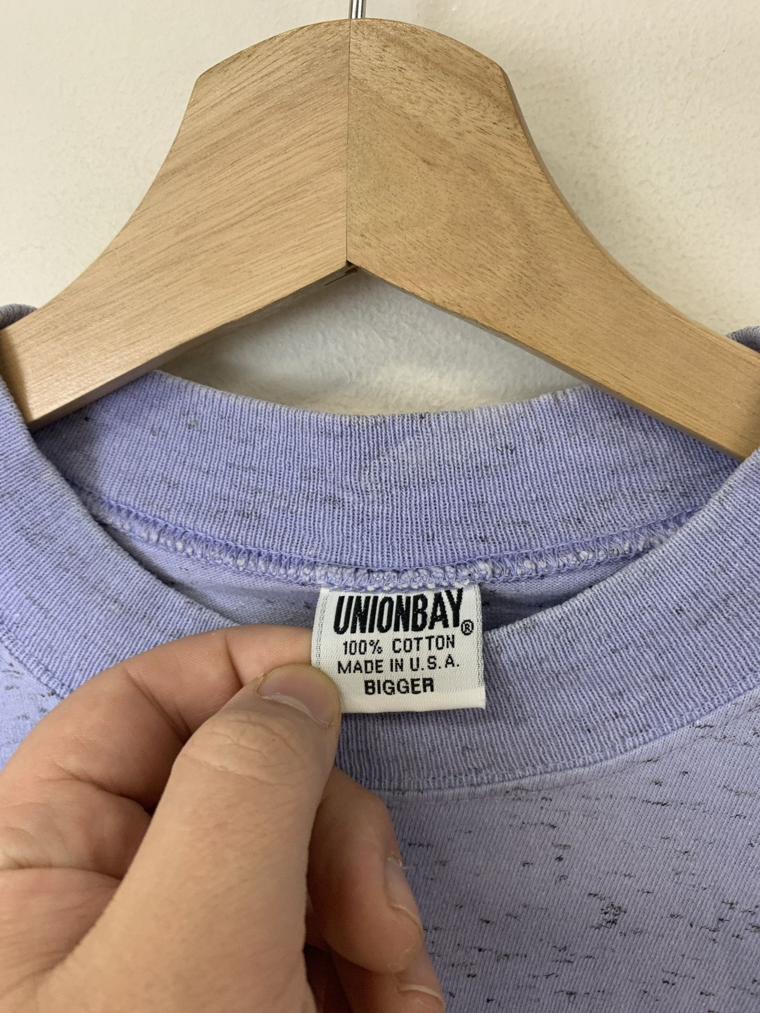 Vintage Vintage Union Bay Sportswear Single Stitch Mottled Tee Size XXL Size US XXL / EU 58 / 5 - 2 Thumbnail