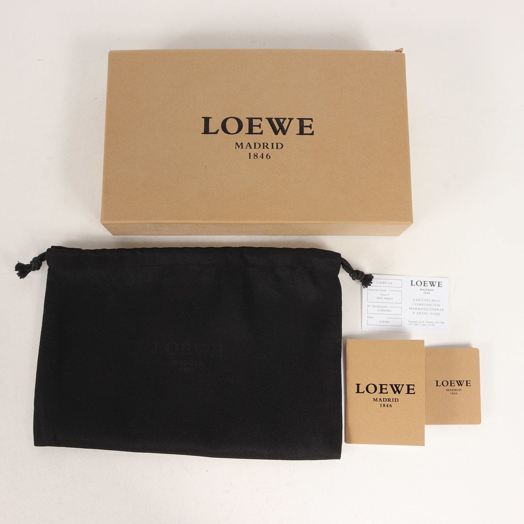 Loewe Loewe Anagram wallet Size ONE SIZE - 4 Thumbnail