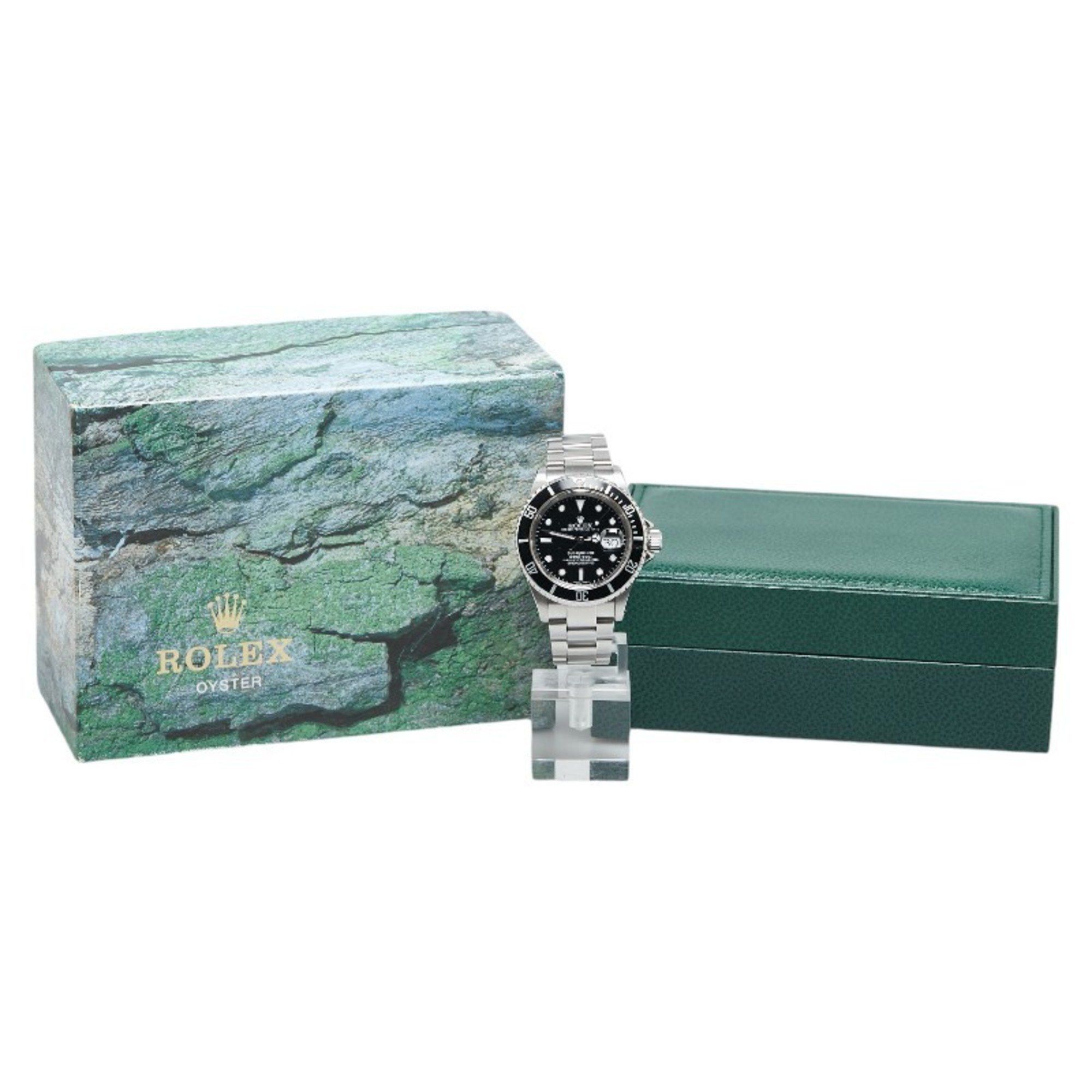 Rolex Rolex Submariner Date Watch 16610 Automatic Black Dial Stainless Steel Men's ROLEX Size ONE SIZE - 13 Thumbnail