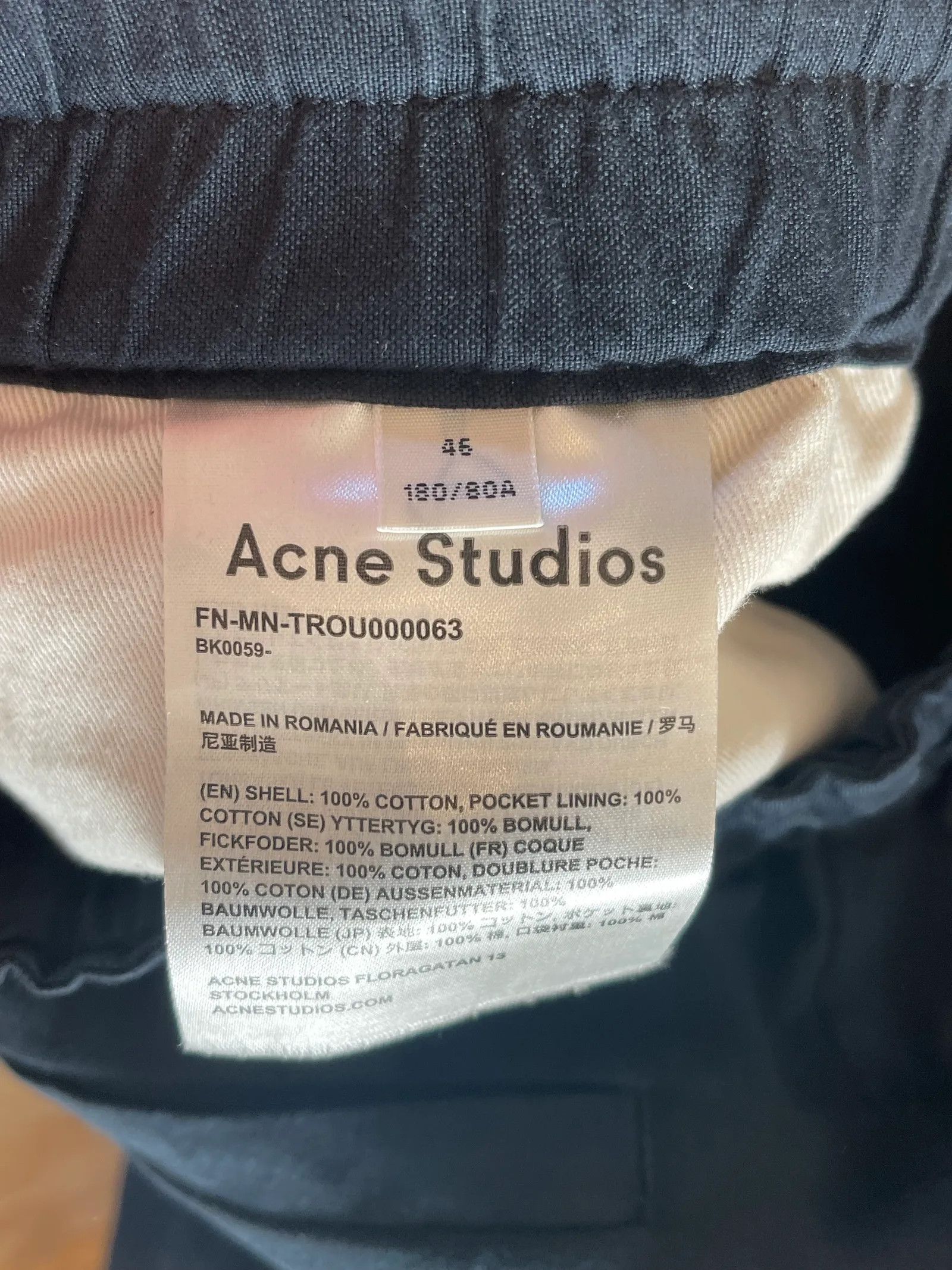 Acne Studios Acne Studios Pants Size US 30 / EU 46 - 3 Thumbnail