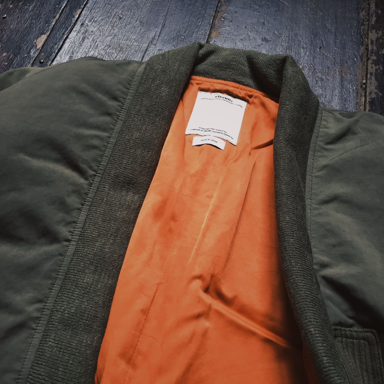 Visvim Sanjuro Kimono Down Jacket Olive Size US S / EU 44-46 / 1 - 5 Thumbnail