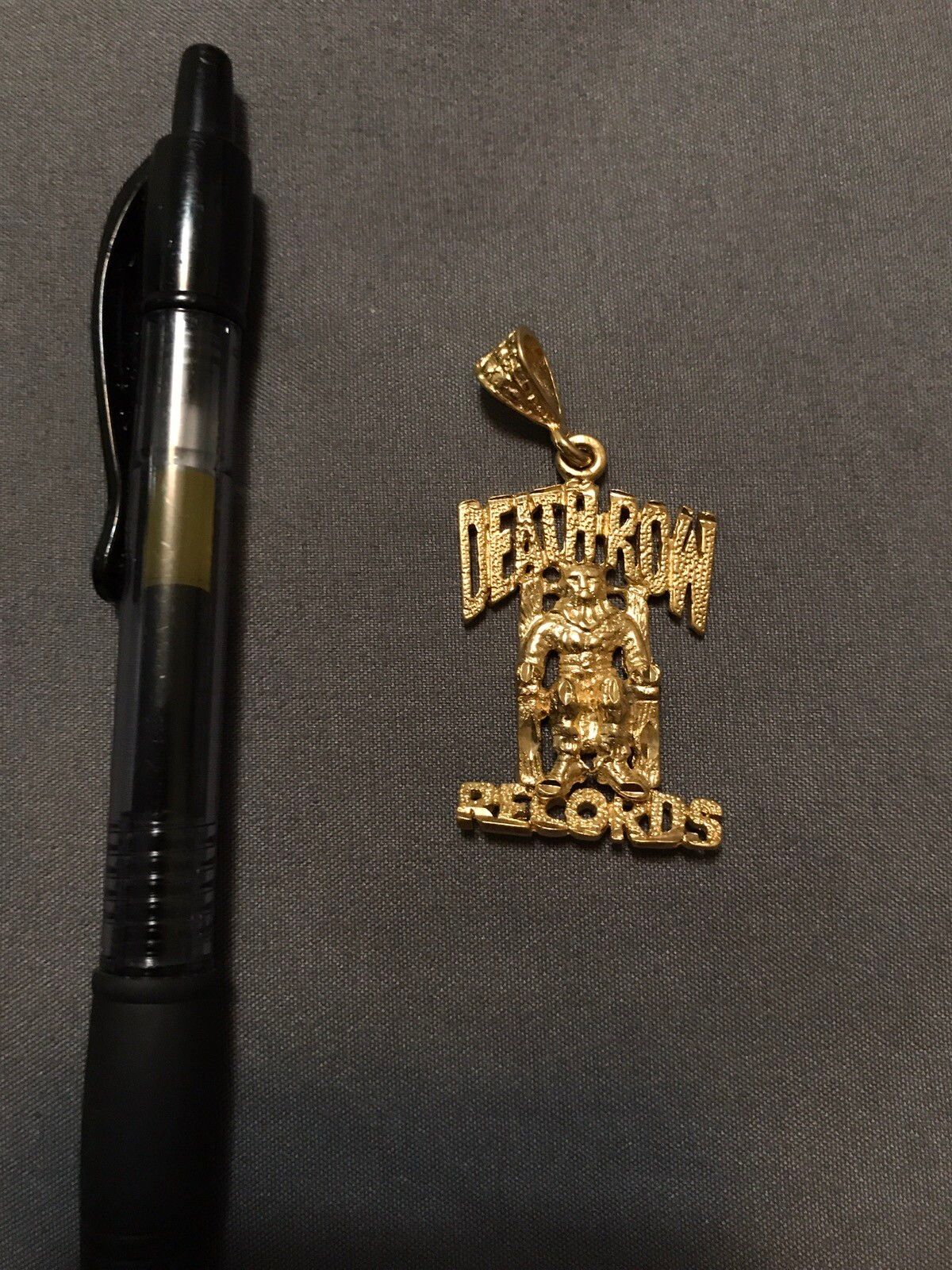 Death Row Records Vintage Hand Casted Death Row Records Label Pendant Size ONE SIZE - 1 Preview