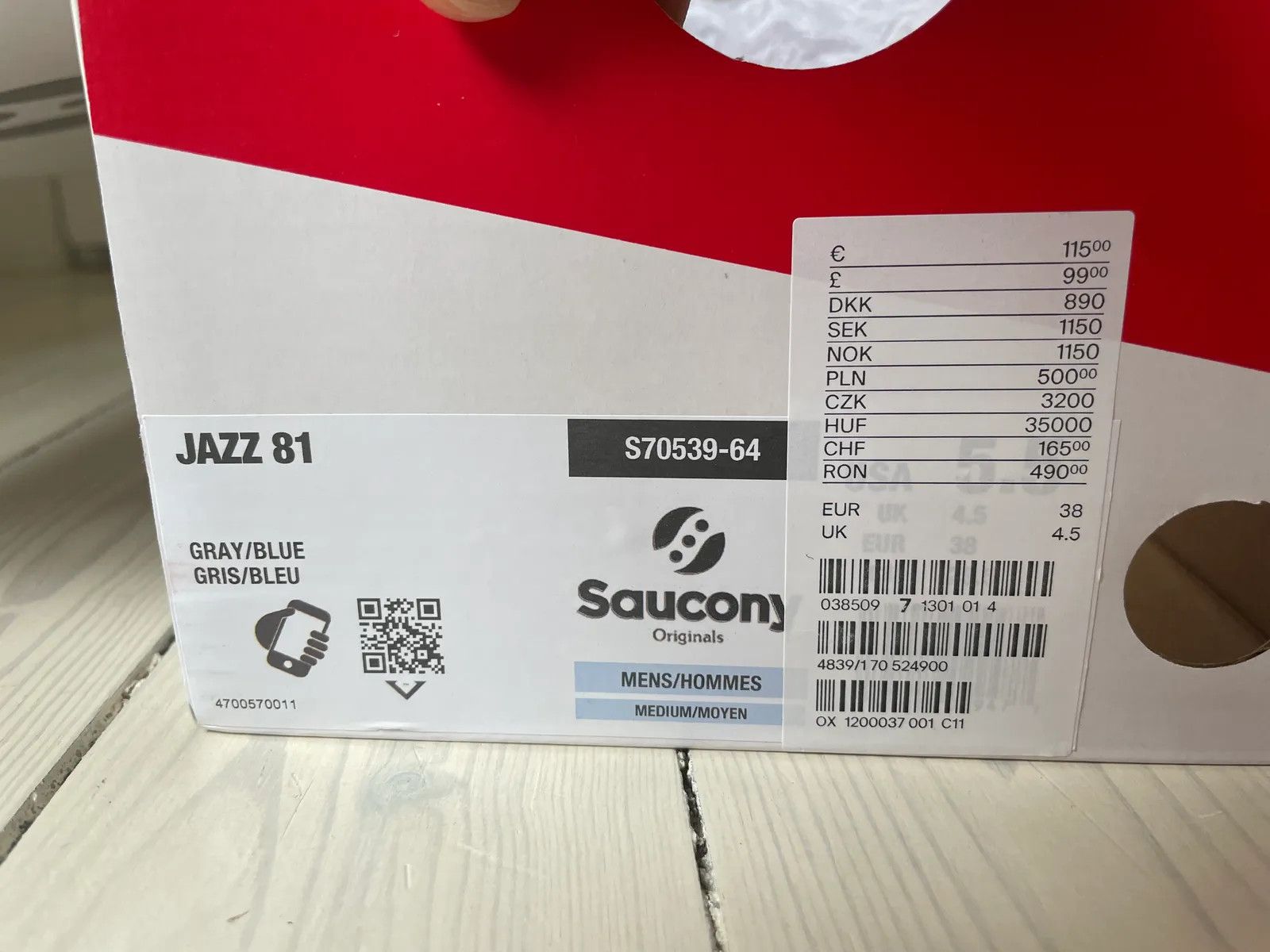 Saucony Saucony Jazz 81 Sneakers Size US 8 / IT 38 - 2 Thumbnail