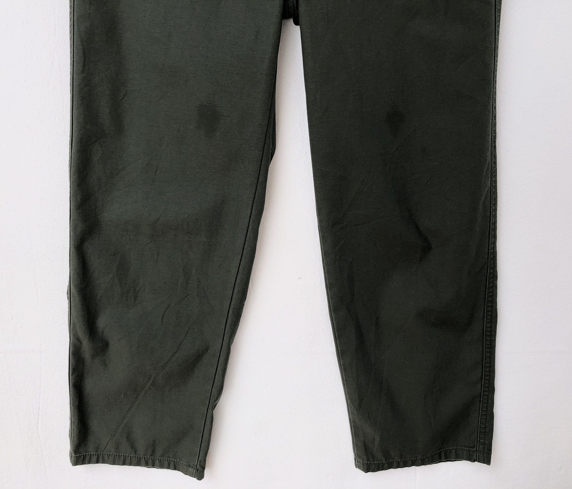 GU PATCH POCKET CASUAL MILITARY COLOUR TROUSERS