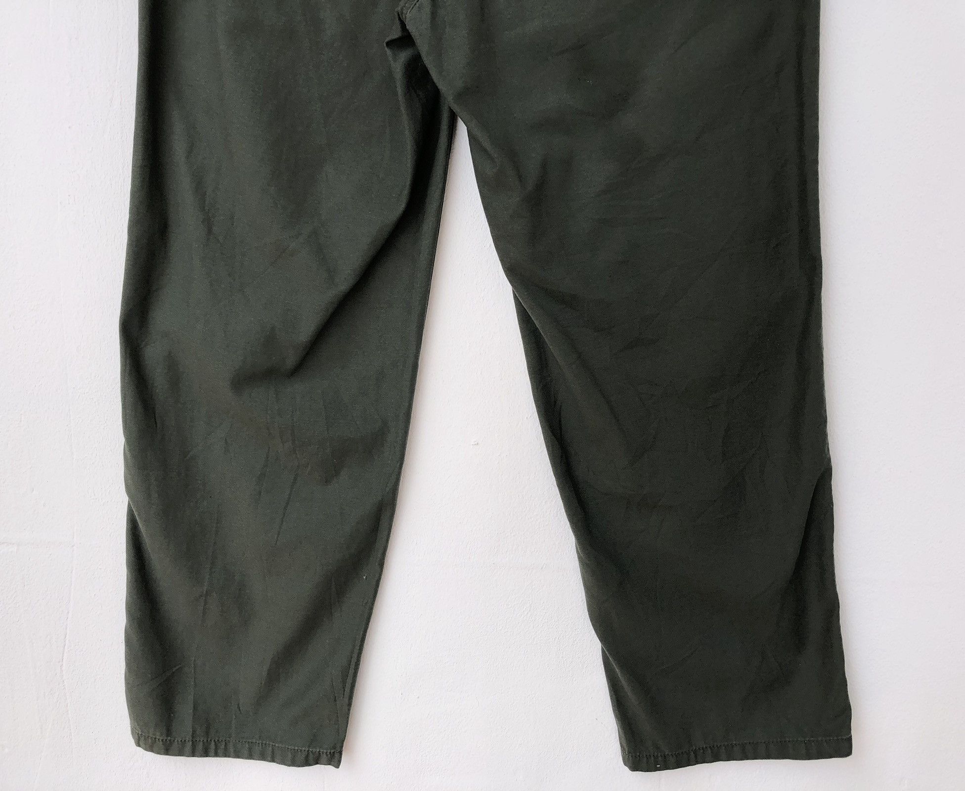 GU PATCH POCKET CASUAL MILITARY COLOUR TROUSERS