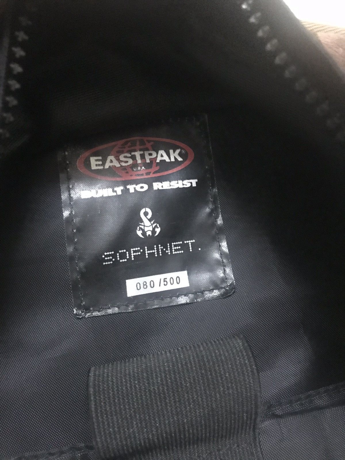 Eastpak × Sophnet. SOPHNET X EASTPAK BACKPACK BLACK RARE Size ONE SIZE - 6 Thumbnail